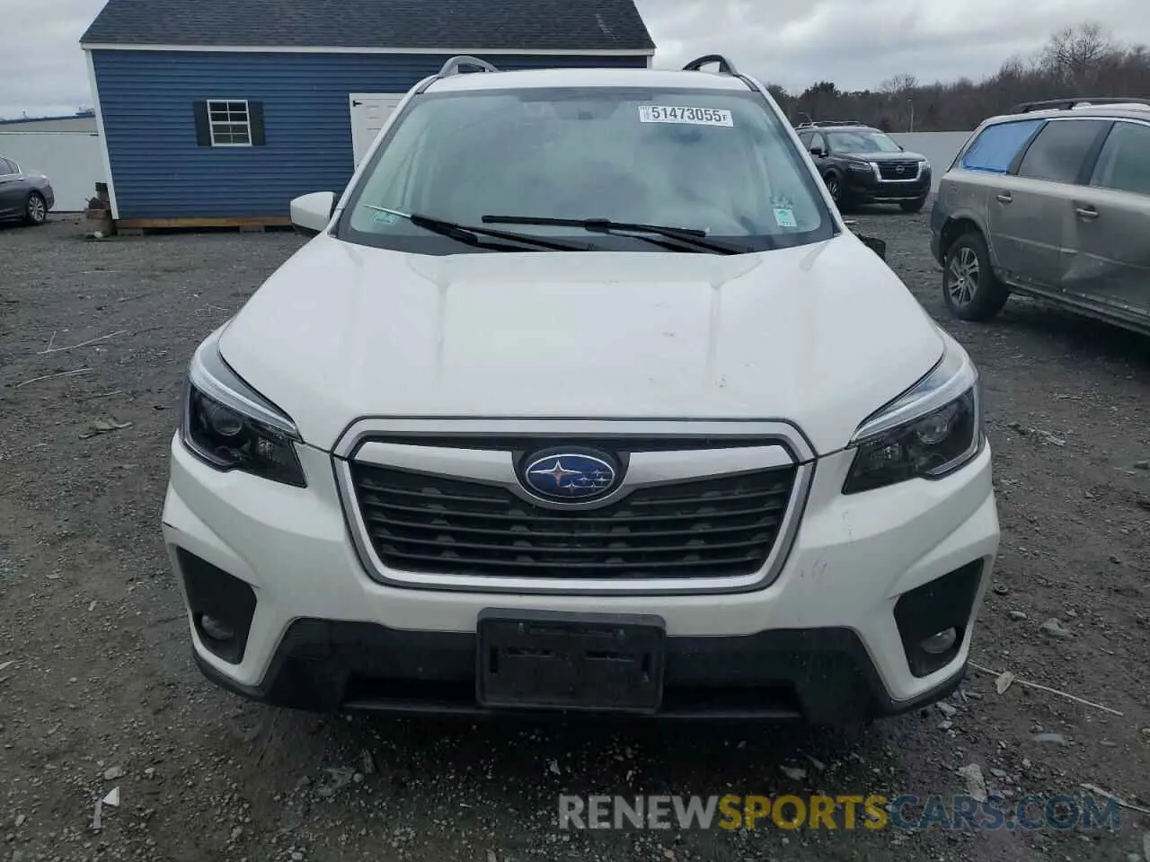 5 Photograph of a damaged car JF2SKAJCXMH531085 SUBARU FORESTER 2021