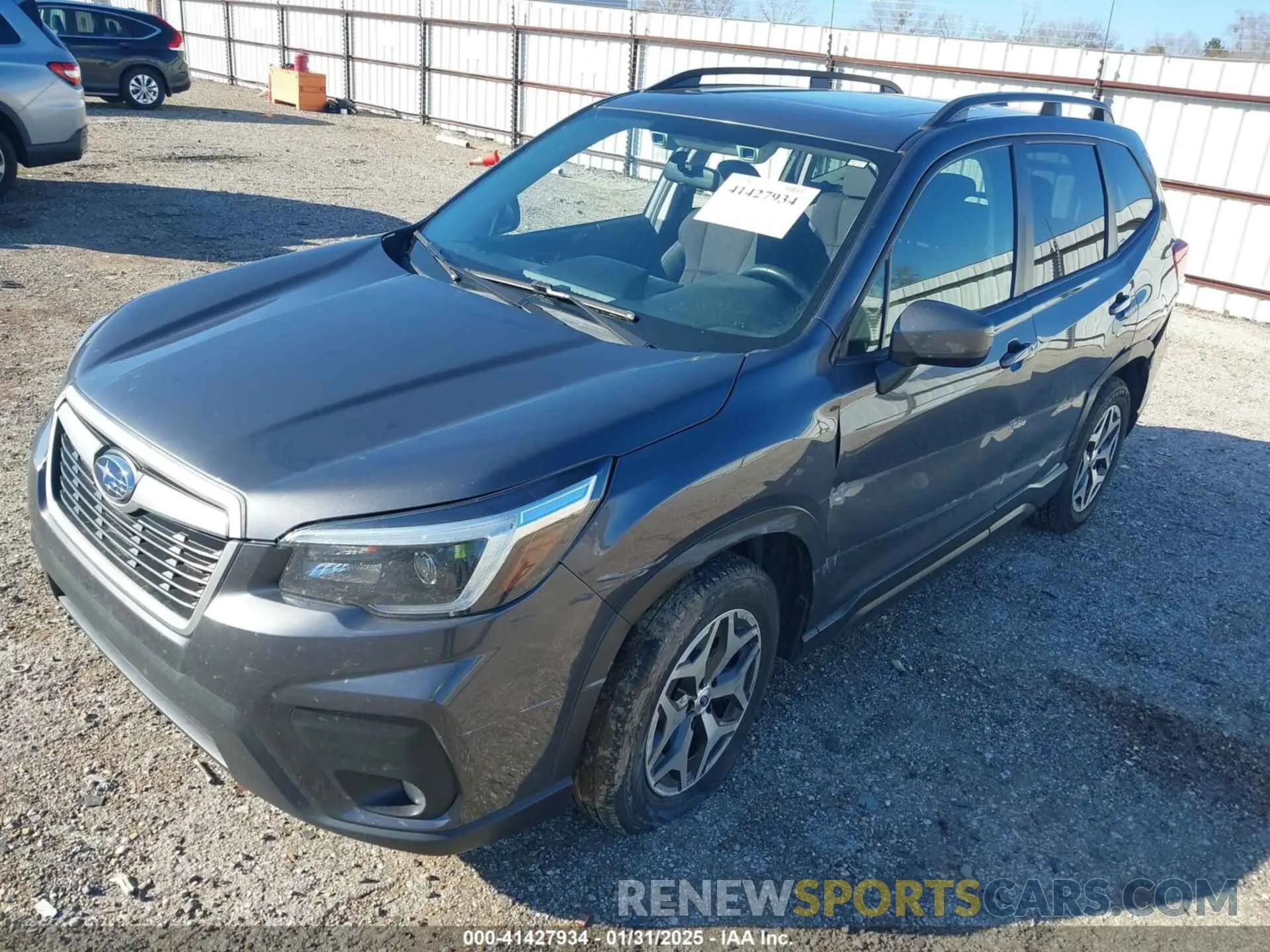 2 Photograph of a damaged car JF2SKAJCXMH556438 SUBARU FORESTER 2021