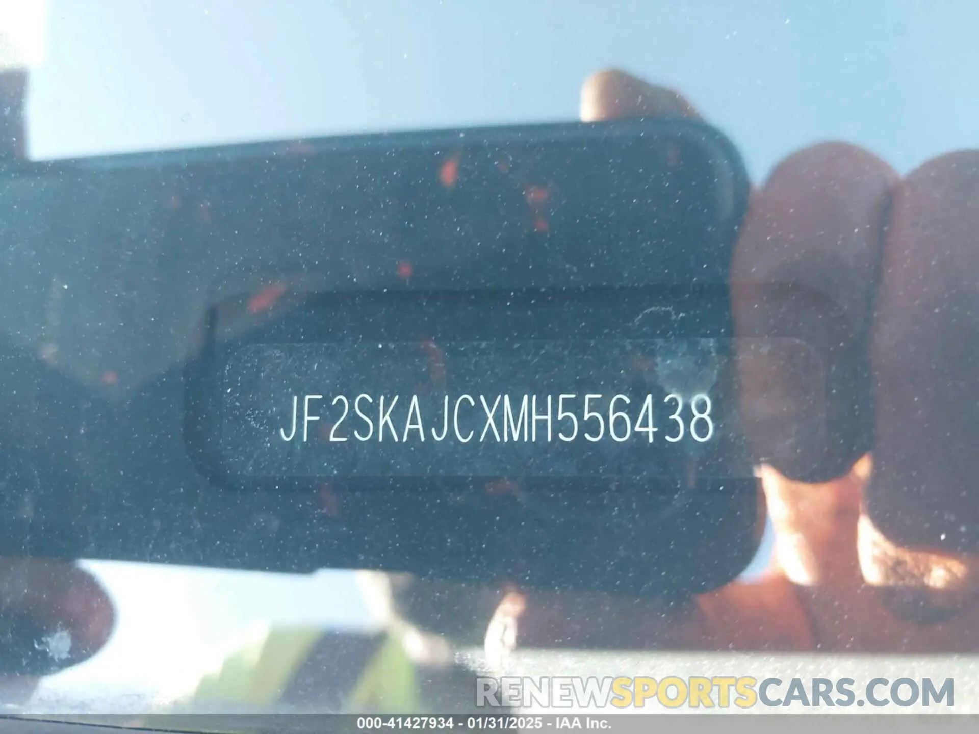 9 Photograph of a damaged car JF2SKAJCXMH556438 SUBARU FORESTER 2021