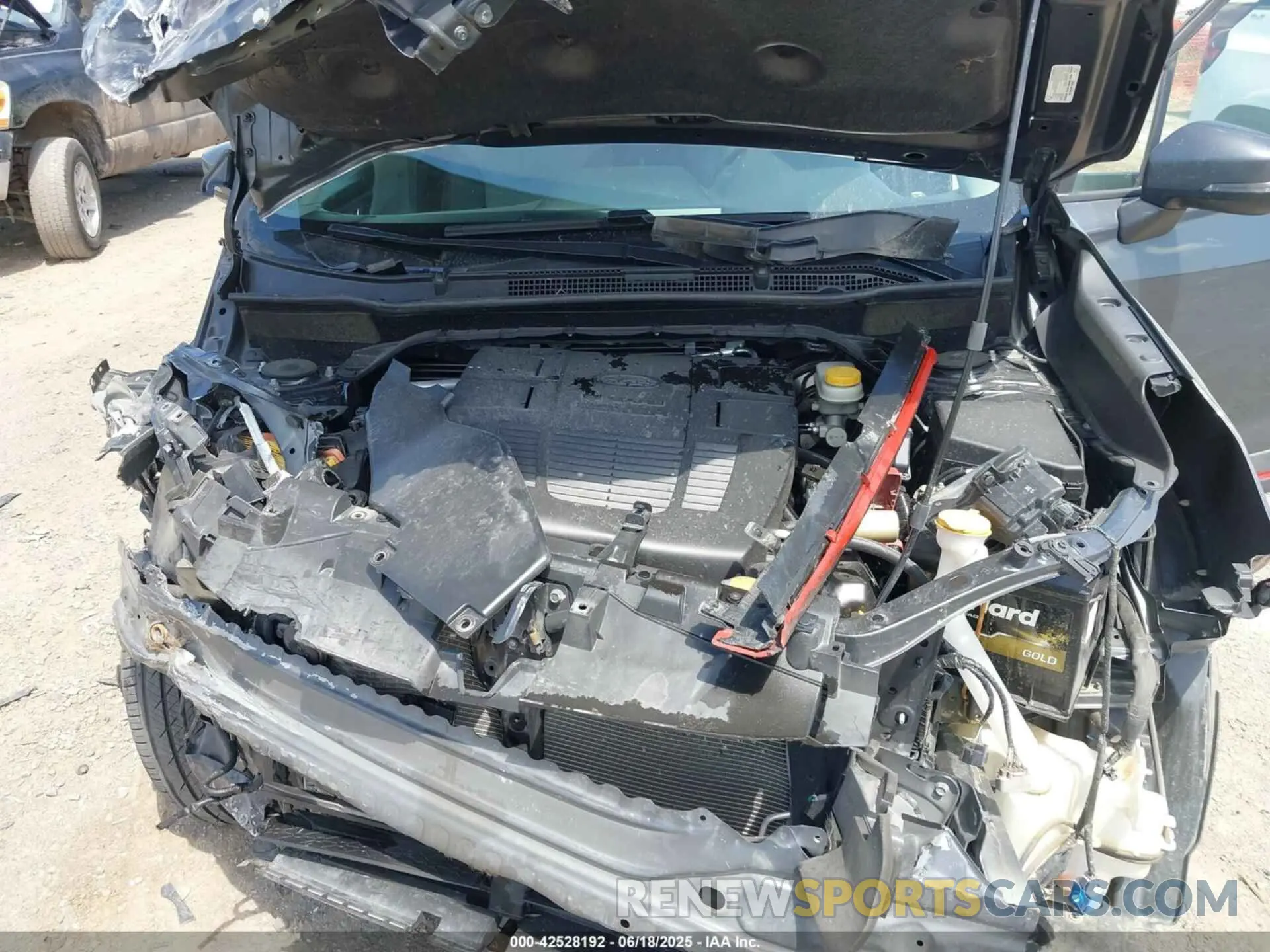 10 Photograph of a damaged car JF2SKALC6MH524096 SUBARU FORESTER 2021