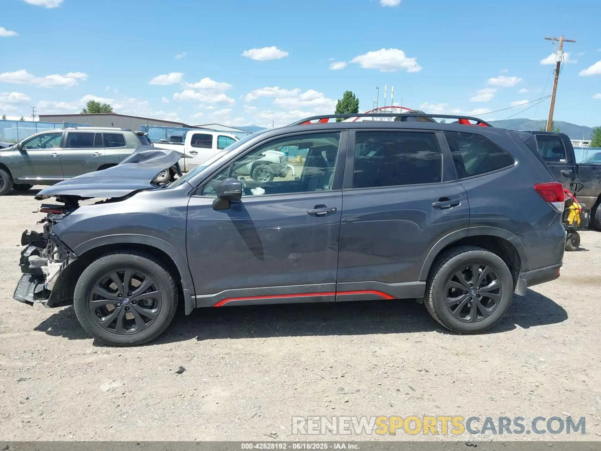 15 Photograph of a damaged car JF2SKALC6MH524096 SUBARU FORESTER 2021