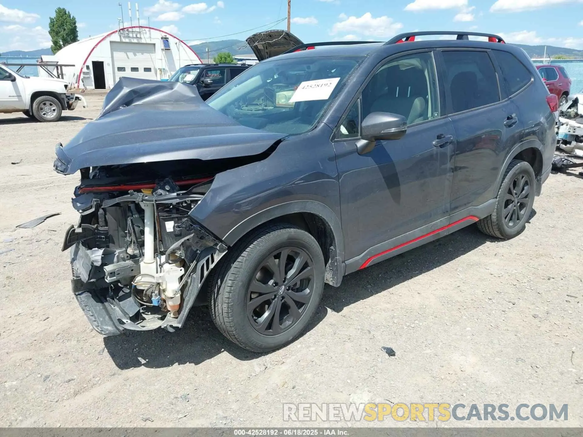 2 Photograph of a damaged car JF2SKALC6MH524096 SUBARU FORESTER 2021