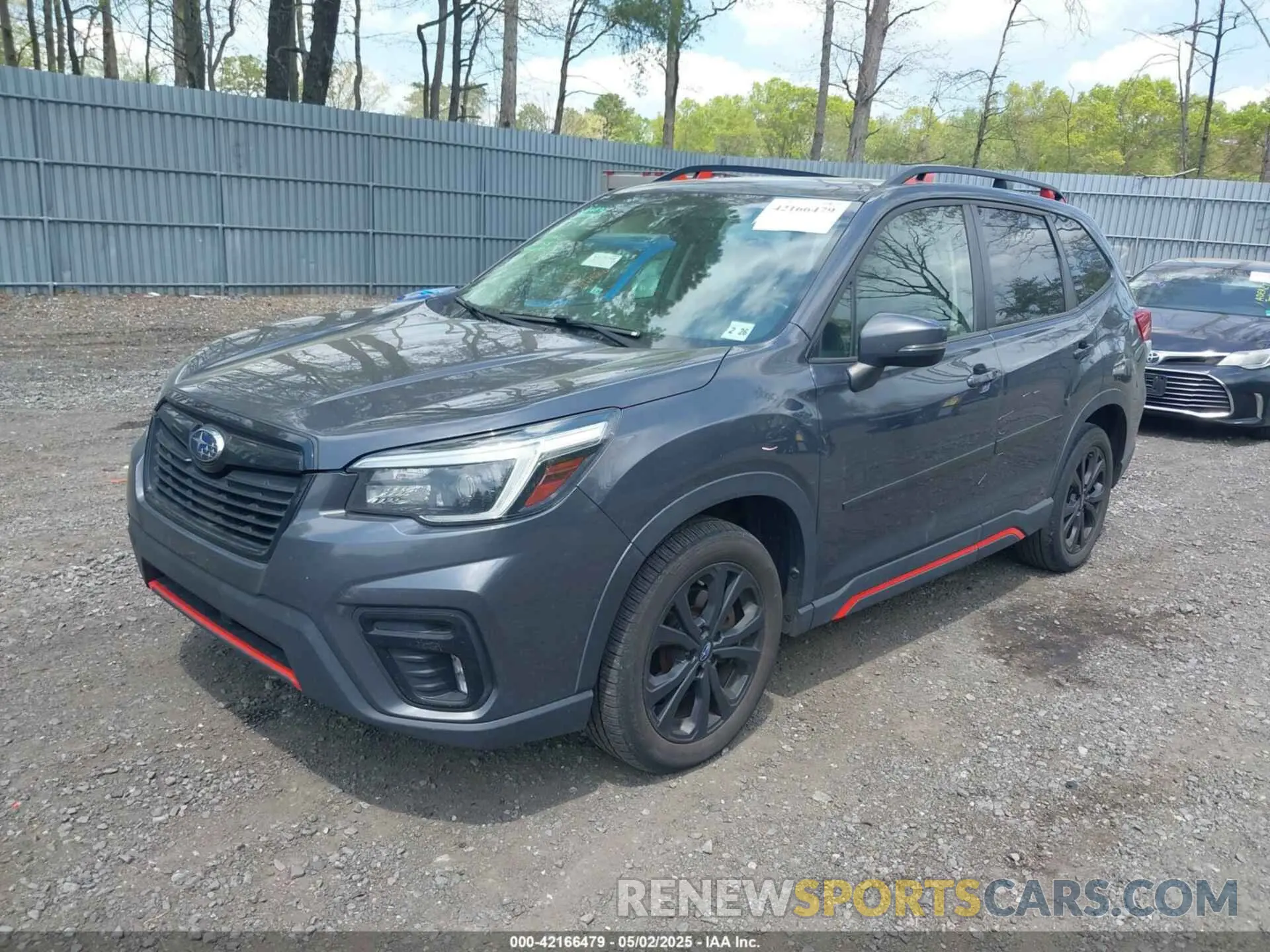 2 Photograph of a damaged car JF2SKALC7MH473370 SUBARU FORESTER 2021