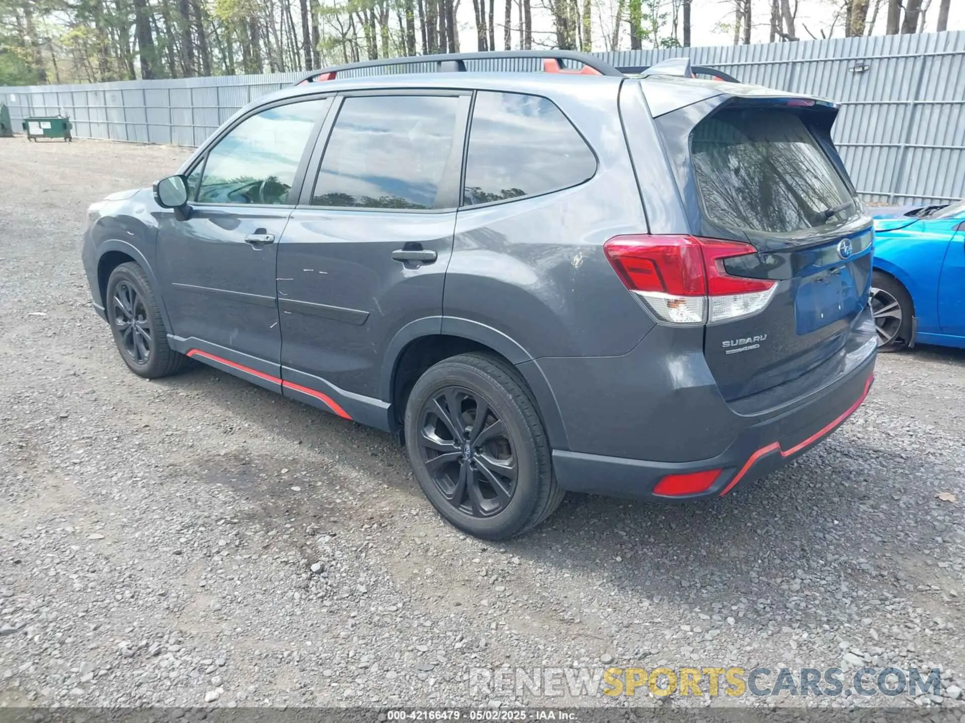 3 Photograph of a damaged car JF2SKALC7MH473370 SUBARU FORESTER 2021