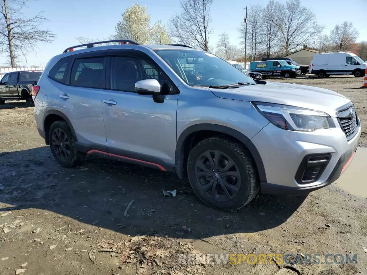 4 Photograph of a damaged car JF2SKALC8MH522415 SUBARU FORESTER 2021