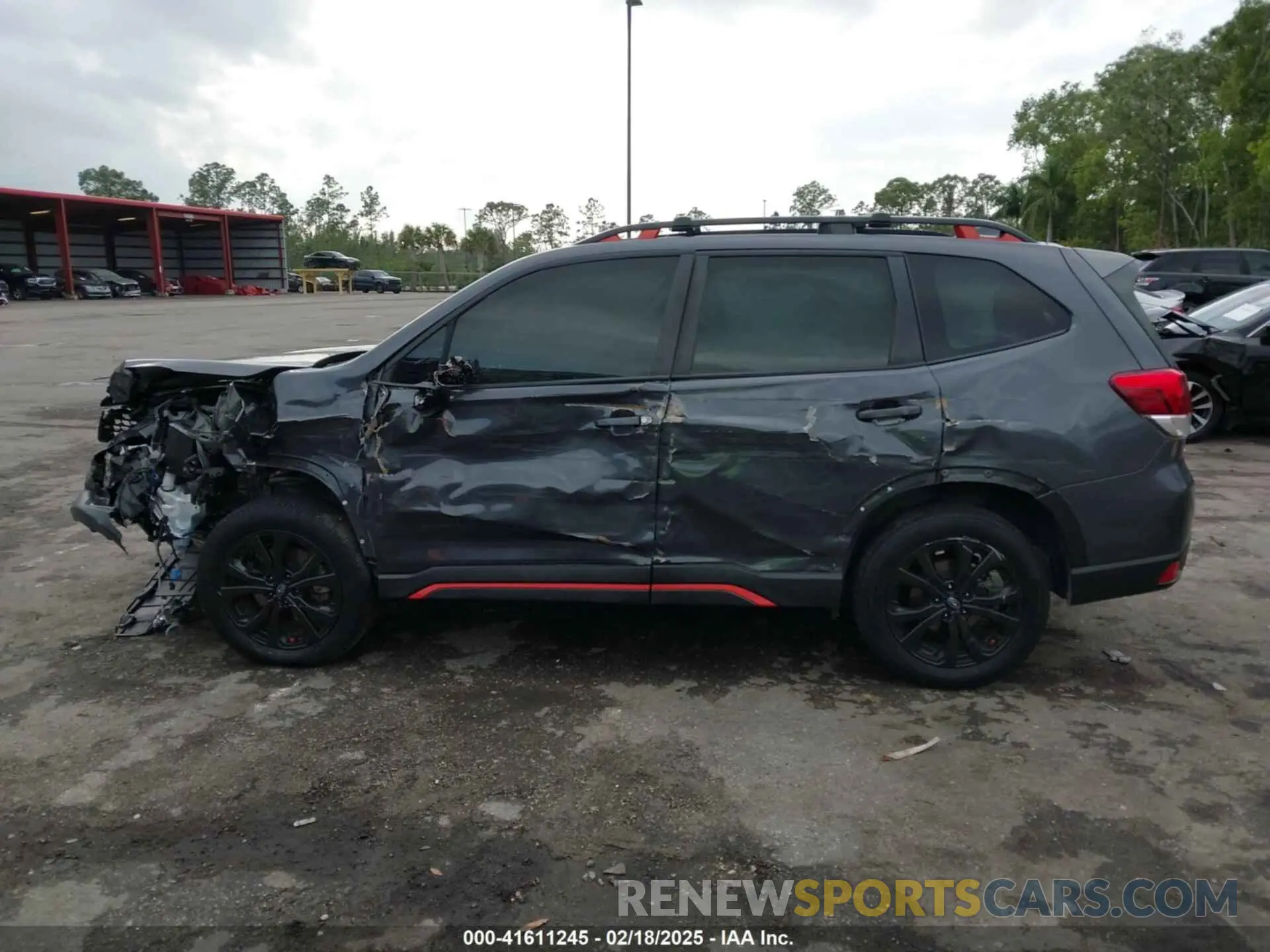14 Photograph of a damaged car JF2SKALC9MH440144 SUBARU FORESTER 2021