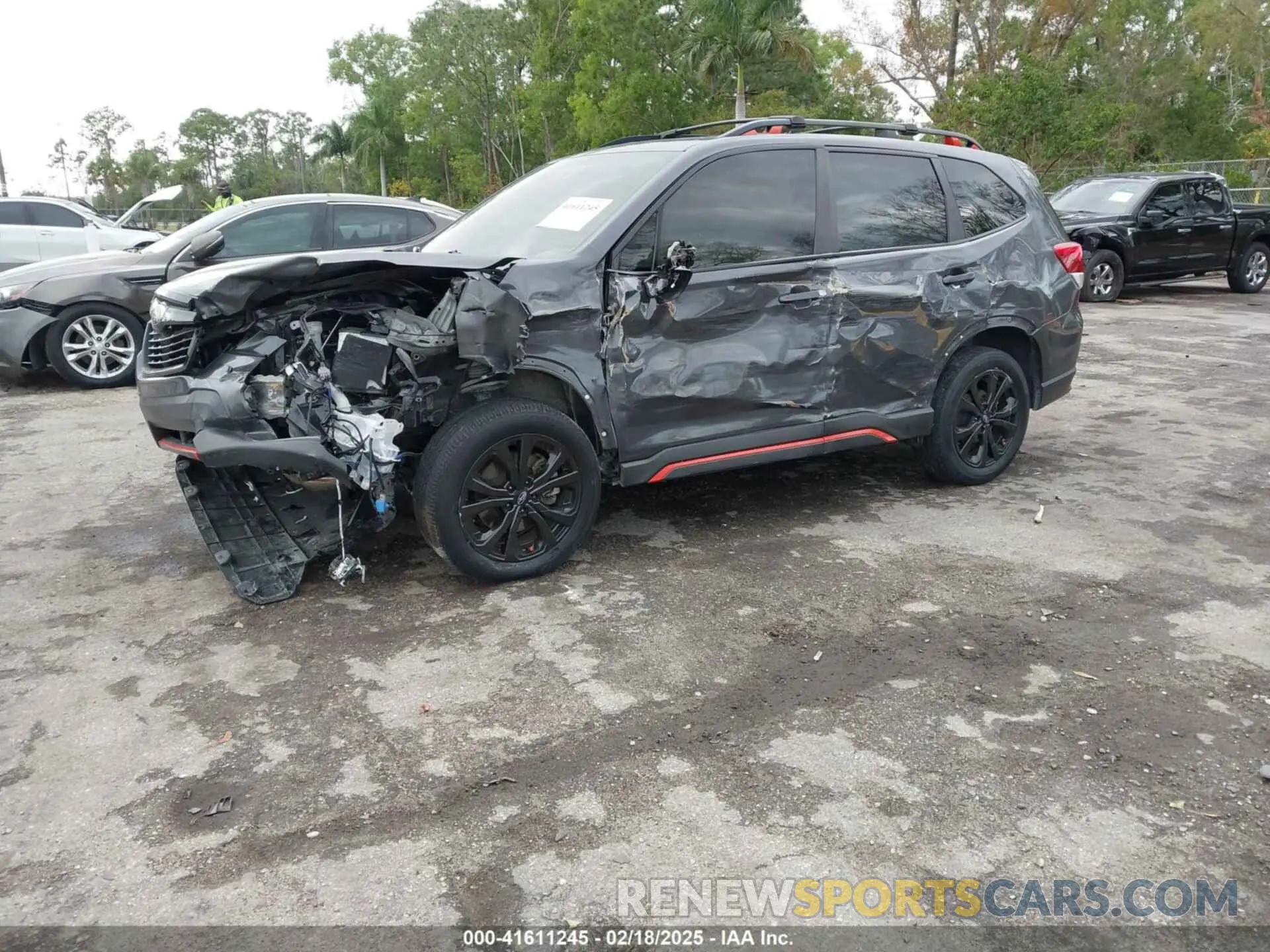 2 Photograph of a damaged car JF2SKALC9MH440144 SUBARU FORESTER 2021