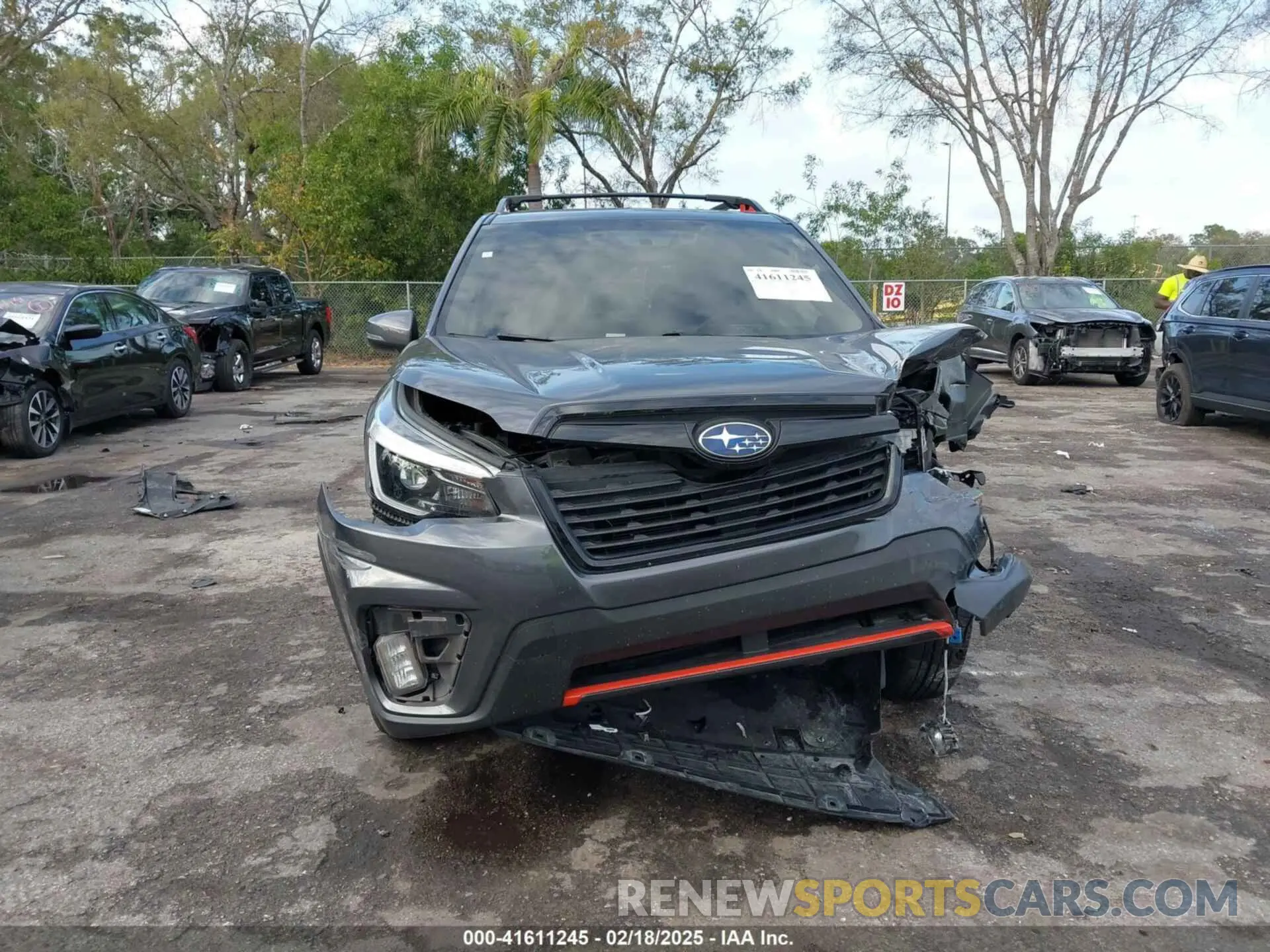 6 Photograph of a damaged car JF2SKALC9MH440144 SUBARU FORESTER 2021