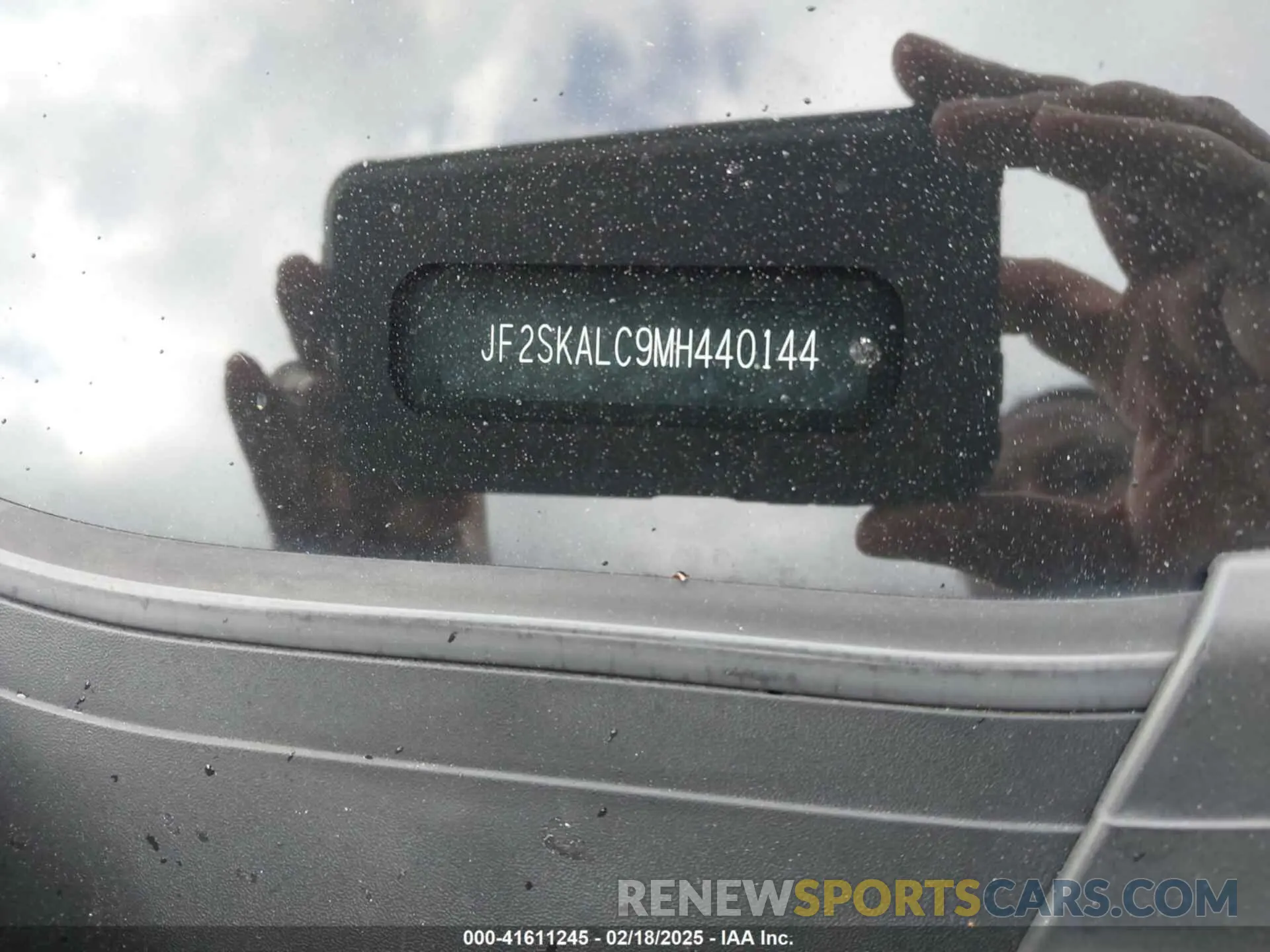 9 Photograph of a damaged car JF2SKALC9MH440144 SUBARU FORESTER 2021