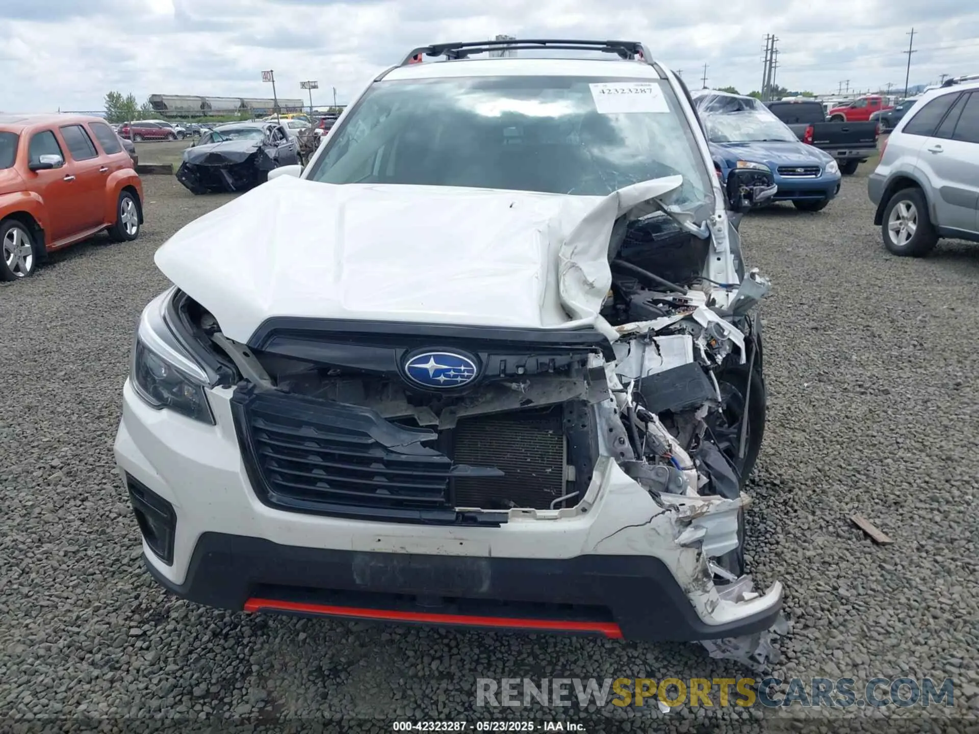 12 Photograph of a damaged car JF2SKARC0MH506247 SUBARU FORESTER 2021