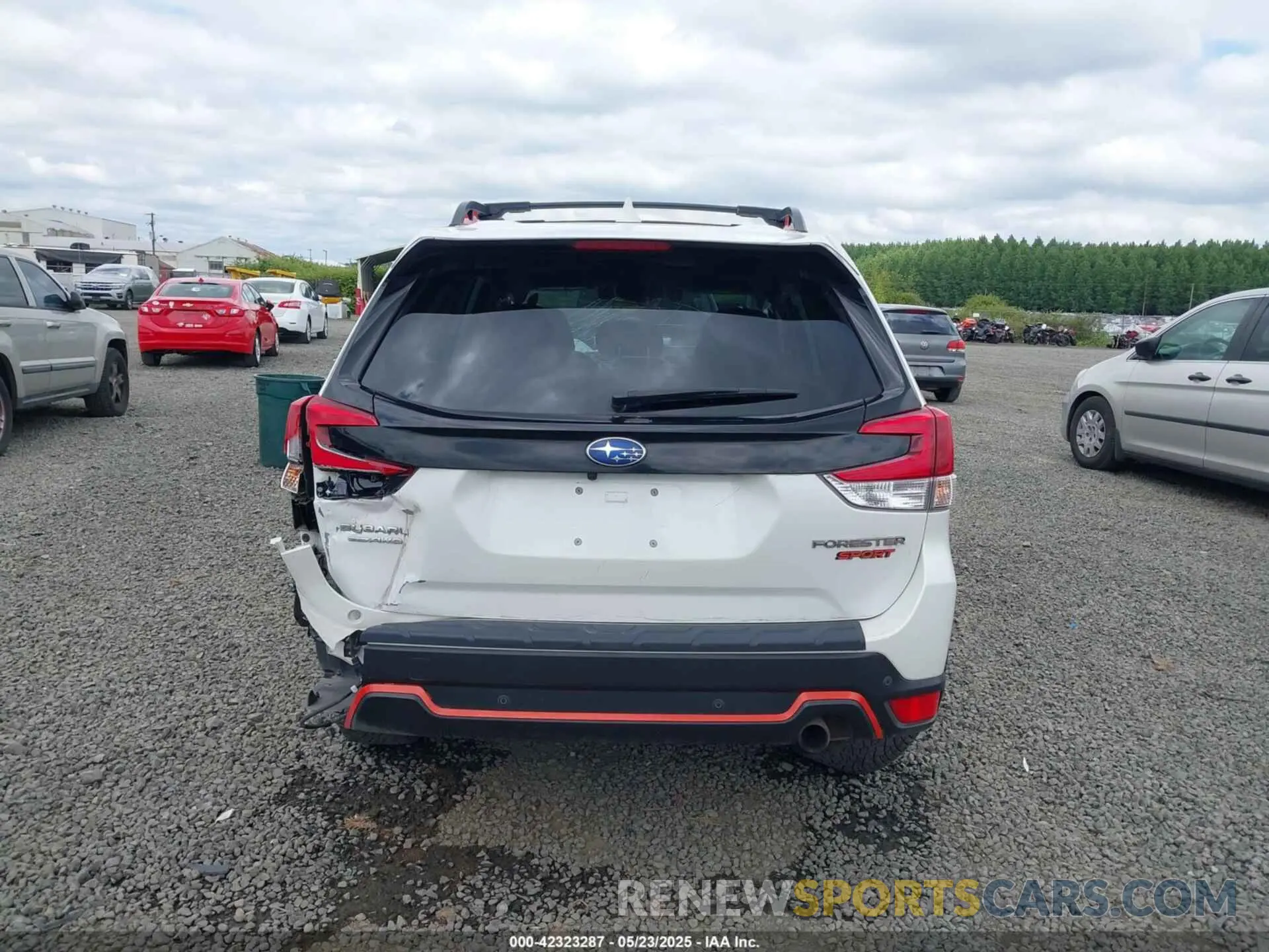 16 Photograph of a damaged car JF2SKARC0MH506247 SUBARU FORESTER 2021