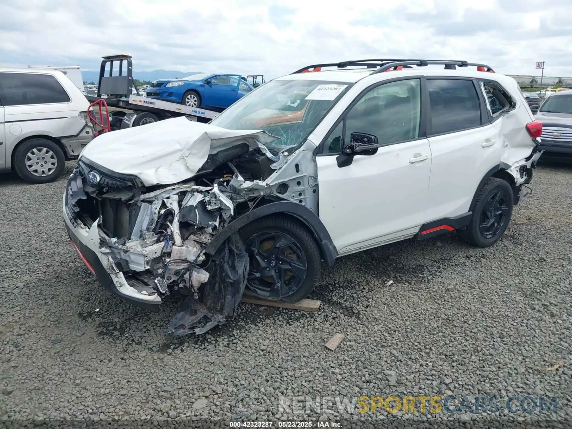2 Photograph of a damaged car JF2SKARC0MH506247 SUBARU FORESTER 2021