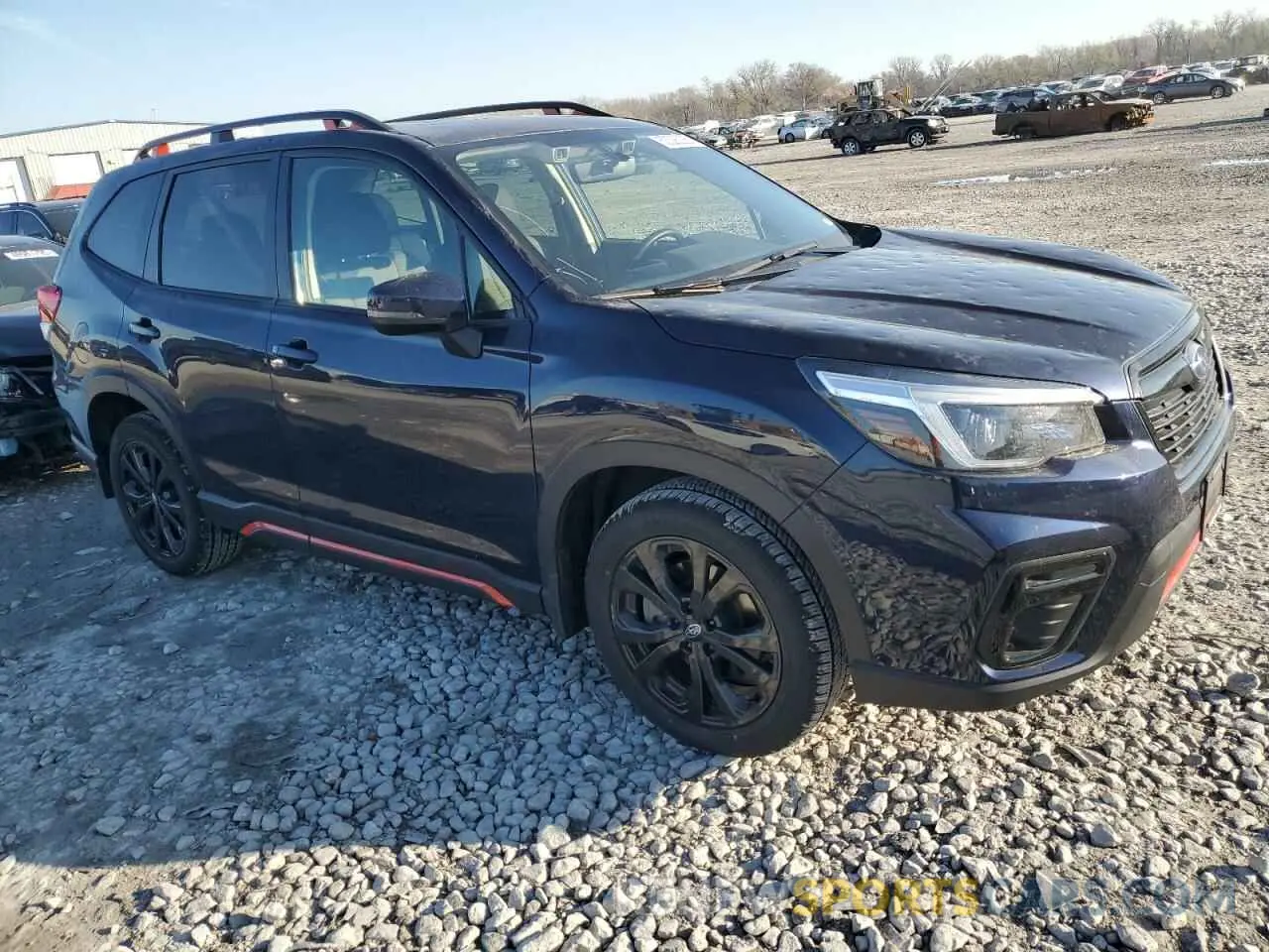 4 Photograph of a damaged car JF2SKARC0MH515871 SUBARU FORESTER 2021