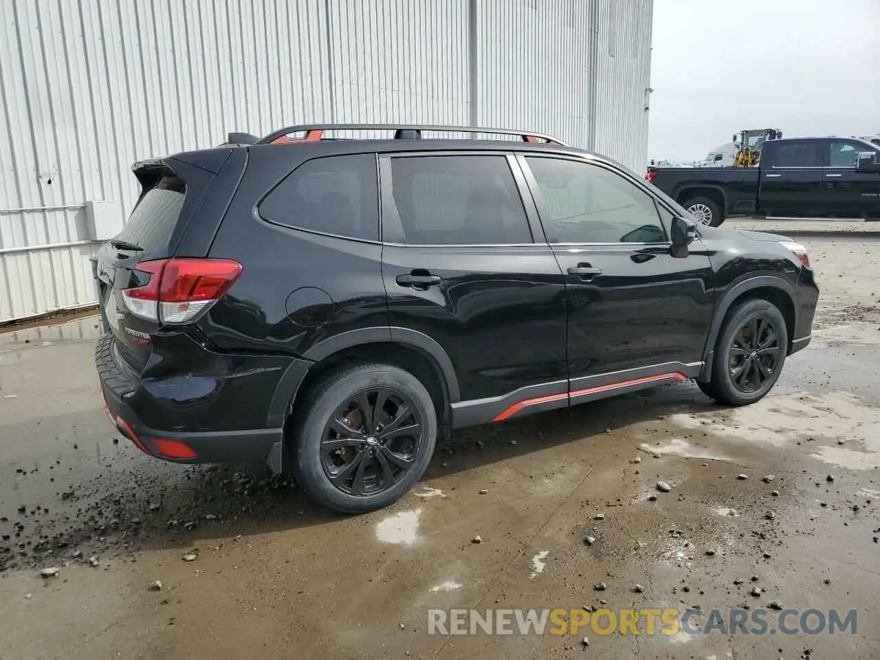 3 Photograph of a damaged car JF2SKARC0MH539037 SUBARU FORESTER 2021