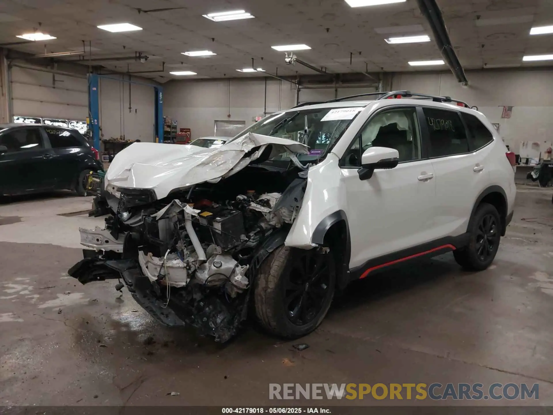 2 Photograph of a damaged car JF2SKARC1MH457589 SUBARU FORESTER 2021