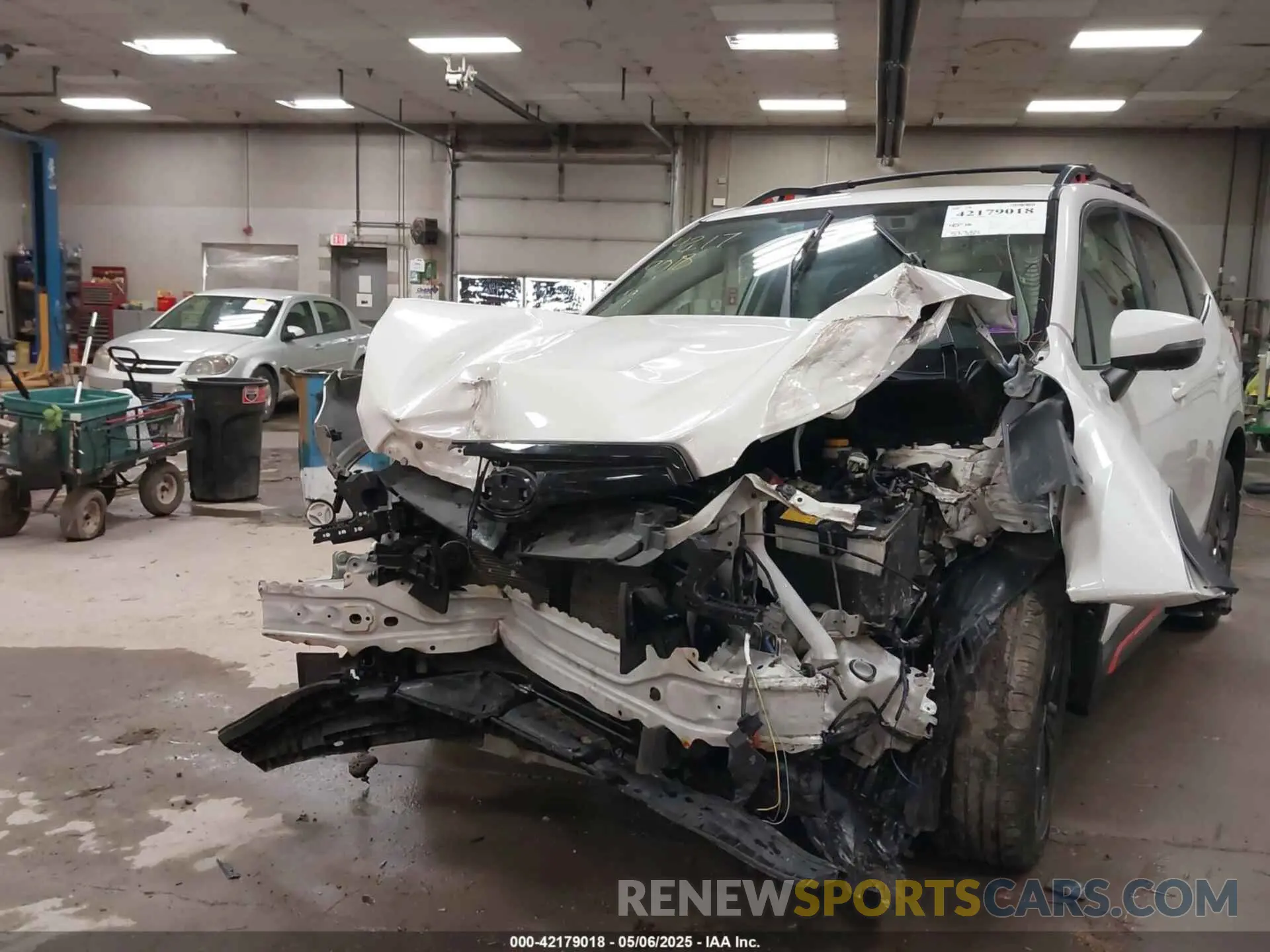 6 Photograph of a damaged car JF2SKARC1MH457589 SUBARU FORESTER 2021