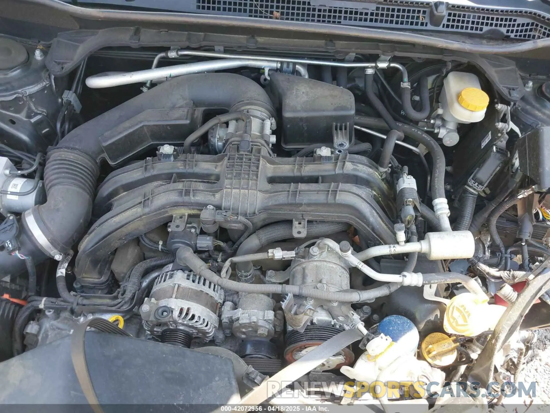 10 Photograph of a damaged car JF2SKARC1MH500487 SUBARU FORESTER 2021