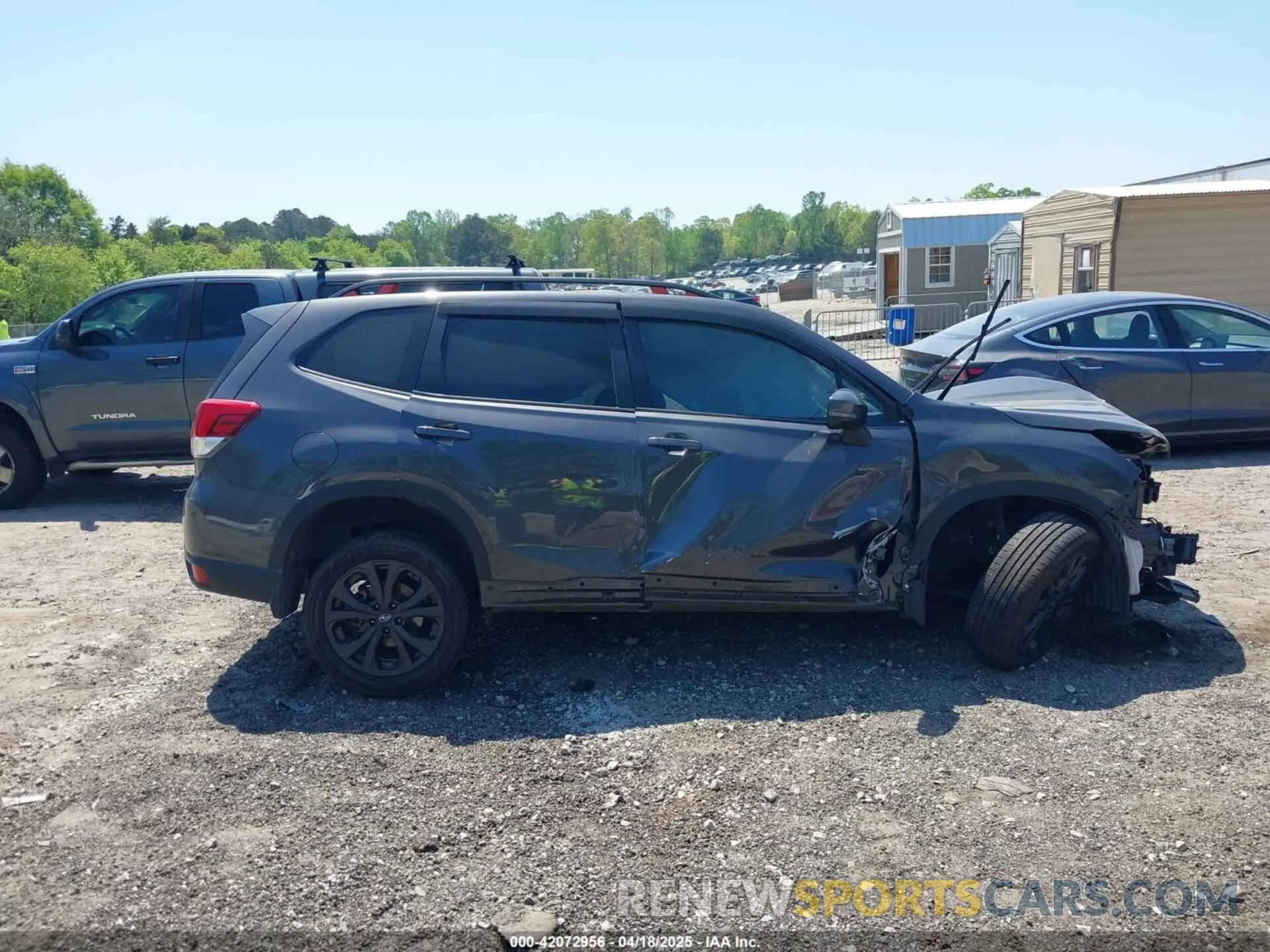 12 Photograph of a damaged car JF2SKARC1MH500487 SUBARU FORESTER 2021