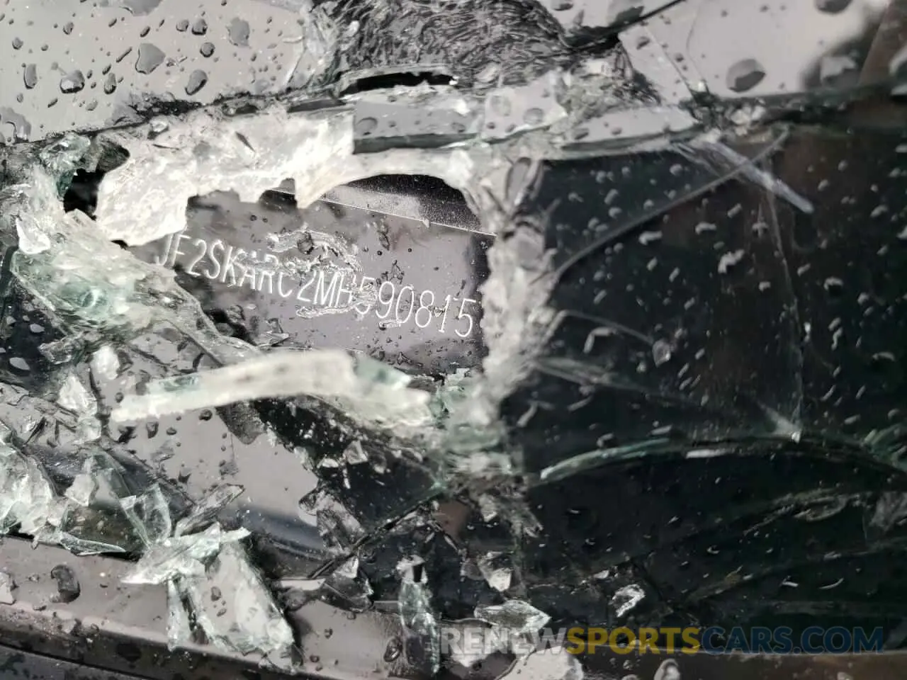 13 Photograph of a damaged car JF2SKARC2MH590815 SUBARU FORESTER 2021