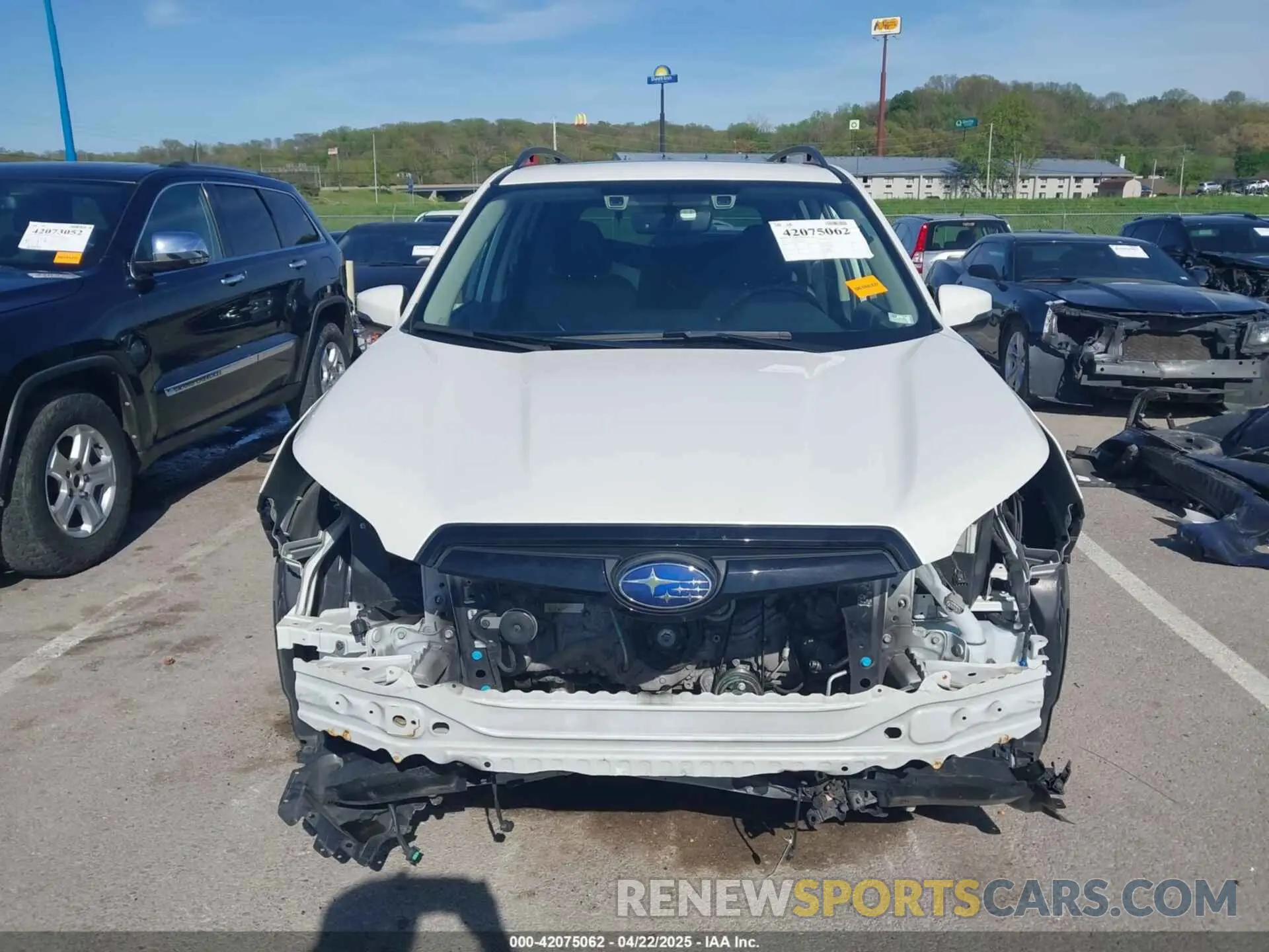 13 Photograph of a damaged car JF2SKARC3MH466651 SUBARU FORESTER 2021