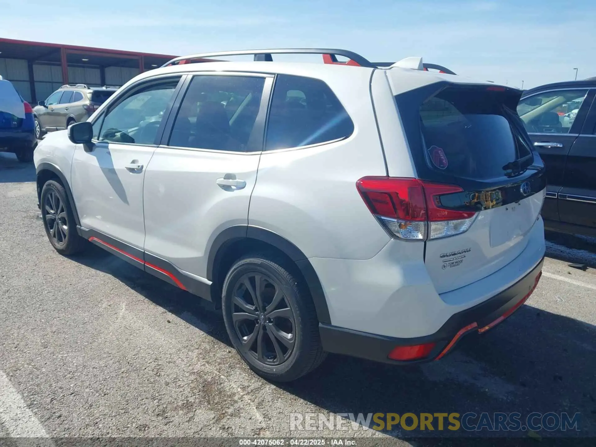 3 Photograph of a damaged car JF2SKARC3MH466651 SUBARU FORESTER 2021