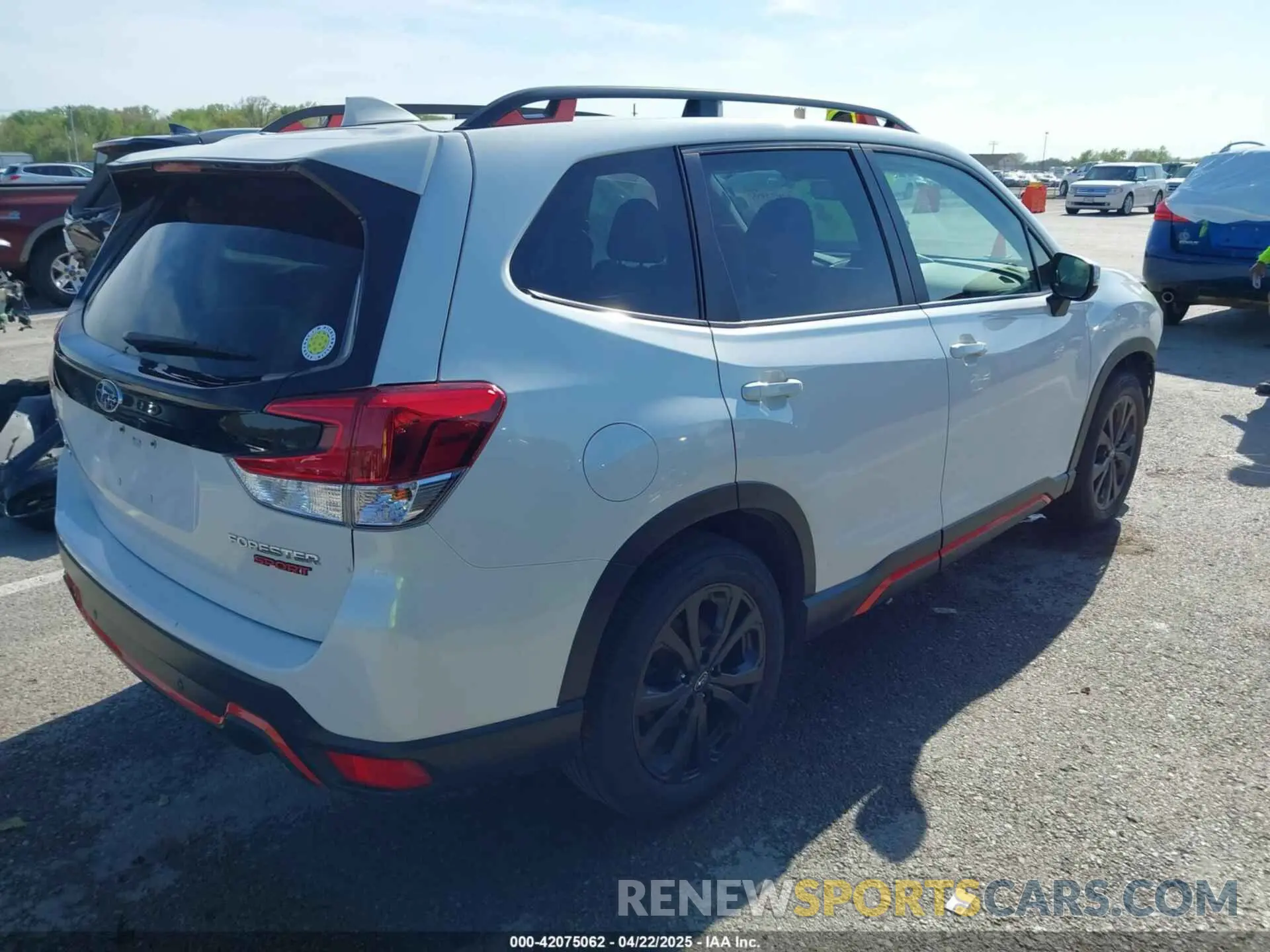 4 Photograph of a damaged car JF2SKARC3MH466651 SUBARU FORESTER 2021