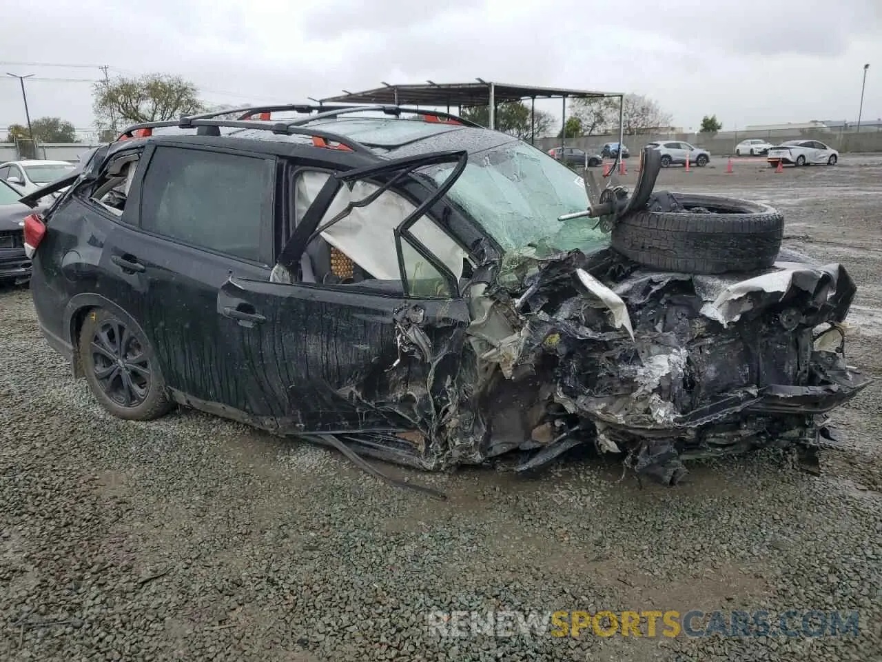 4 Photograph of a damaged car JF2SKARC3MH482350 SUBARU FORESTER 2021