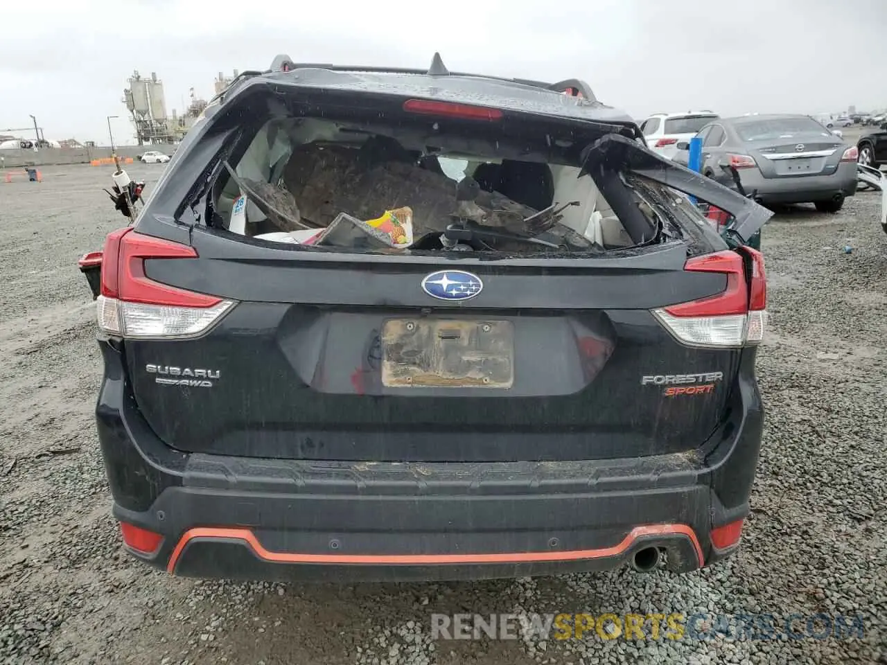 6 Photograph of a damaged car JF2SKARC3MH482350 SUBARU FORESTER 2021