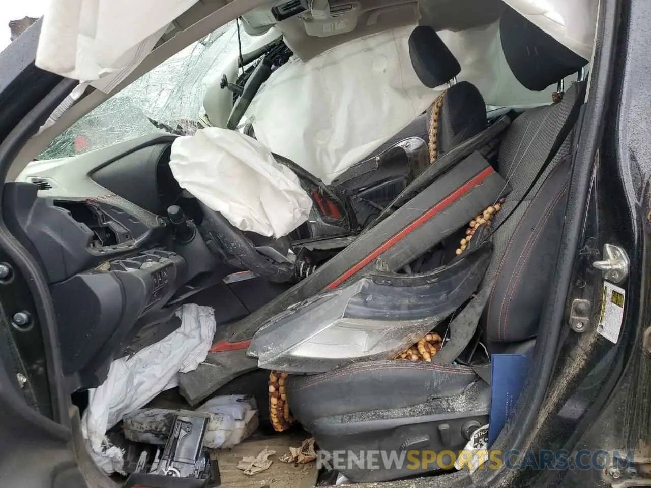 7 Photograph of a damaged car JF2SKARC3MH482350 SUBARU FORESTER 2021