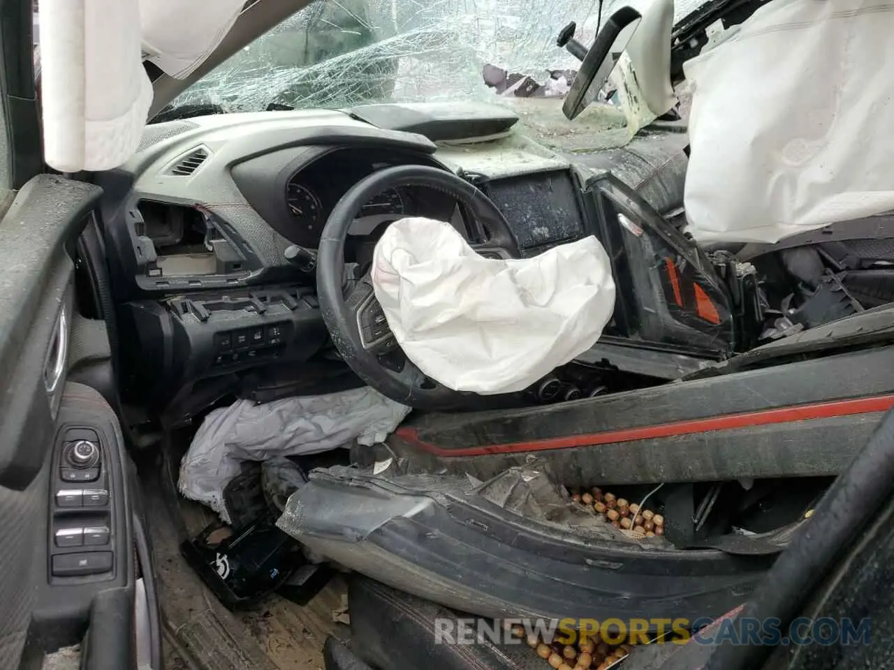 8 Photograph of a damaged car JF2SKARC3MH482350 SUBARU FORESTER 2021