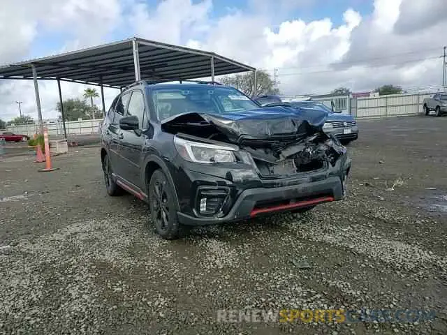 11 Photograph of a damaged car JF2SKARC3MH497706 SUBARU FORESTER 2021