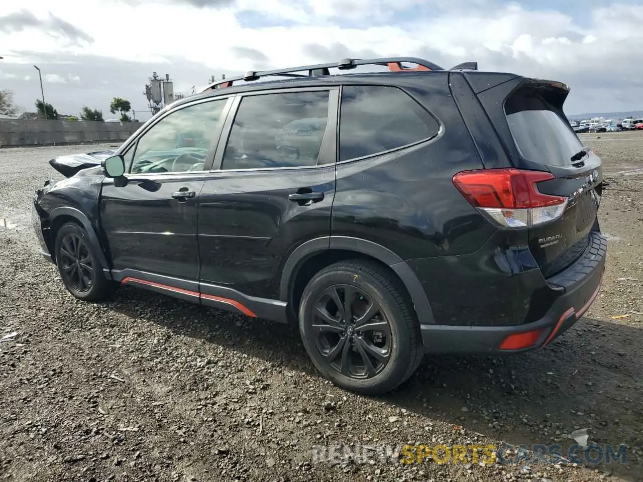 2 Photograph of a damaged car JF2SKARC3MH497706 SUBARU FORESTER 2021