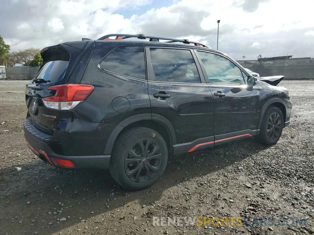3 Photograph of a damaged car JF2SKARC3MH497706 SUBARU FORESTER 2021