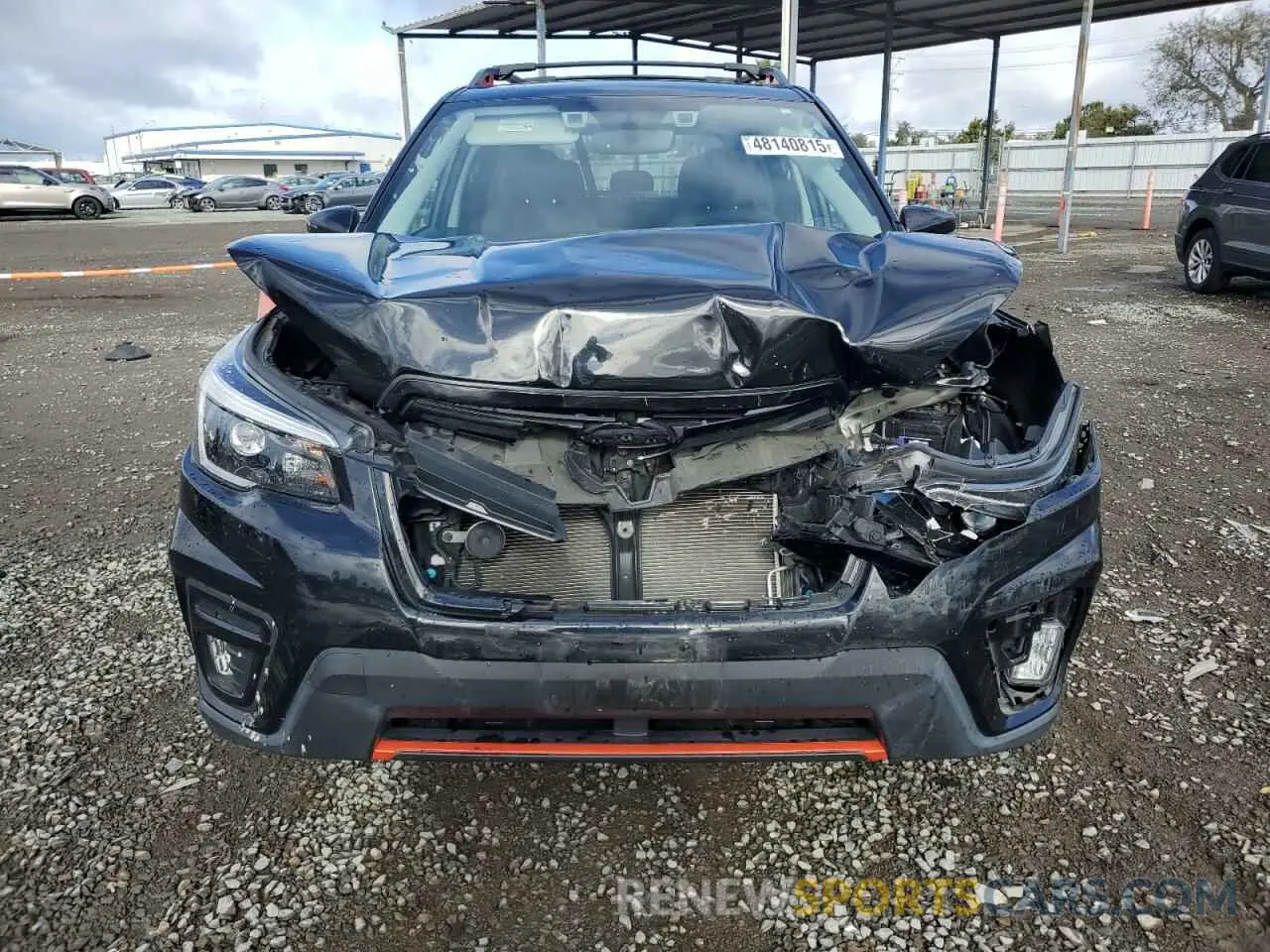 5 Photograph of a damaged car JF2SKARC3MH497706 SUBARU FORESTER 2021