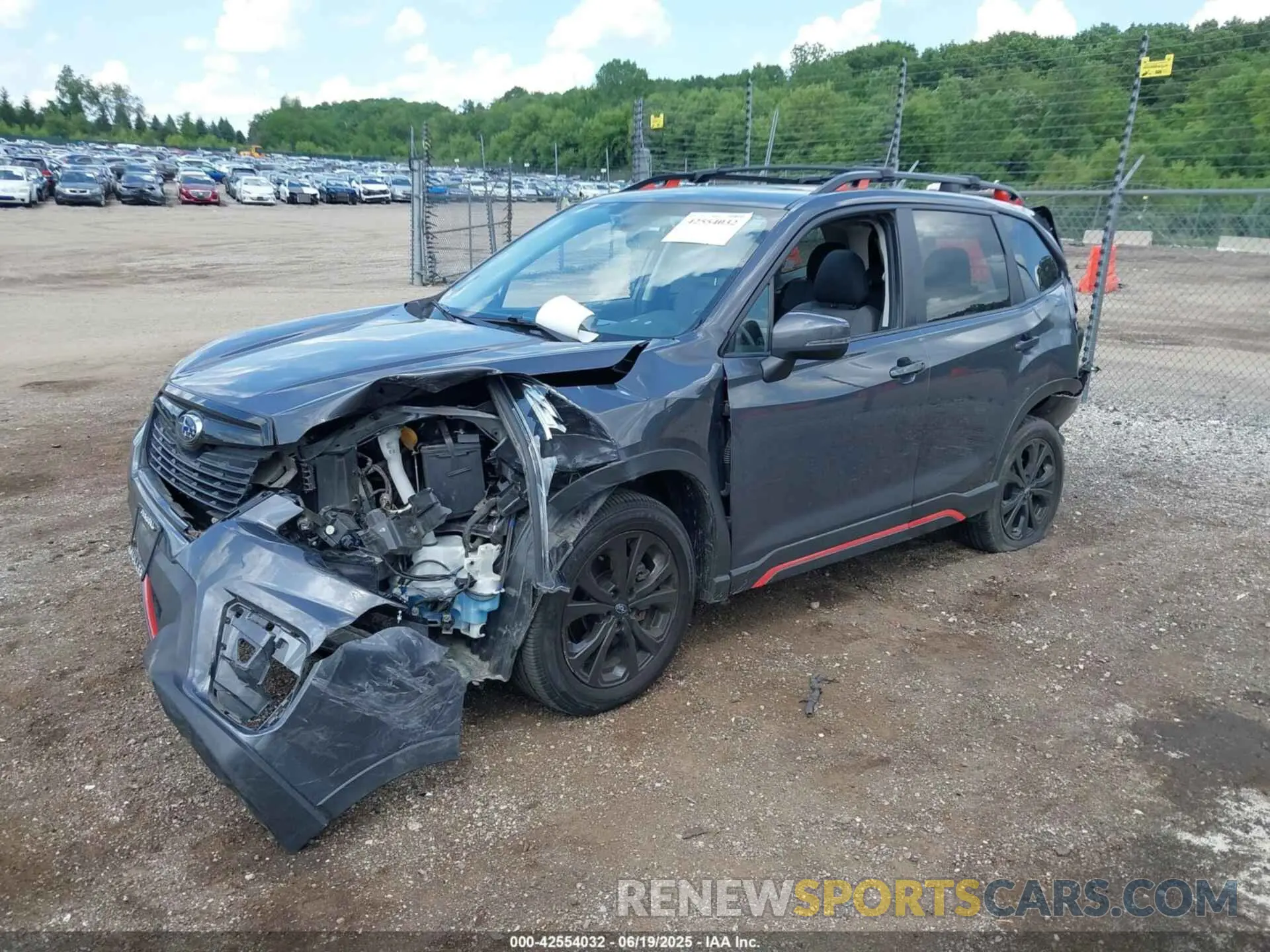 2 Photograph of a damaged car JF2SKARC3MH516870 SUBARU FORESTER 2021