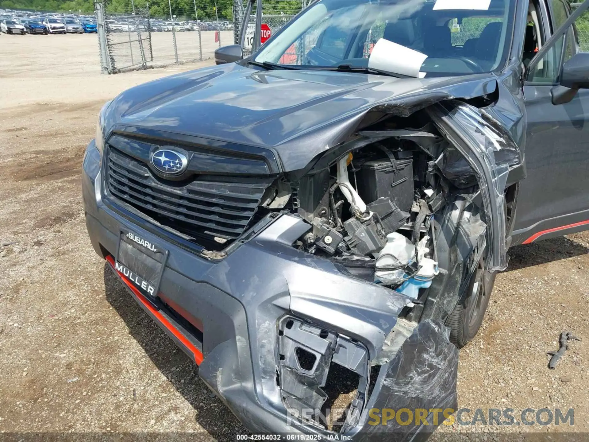 6 Photograph of a damaged car JF2SKARC3MH516870 SUBARU FORESTER 2021