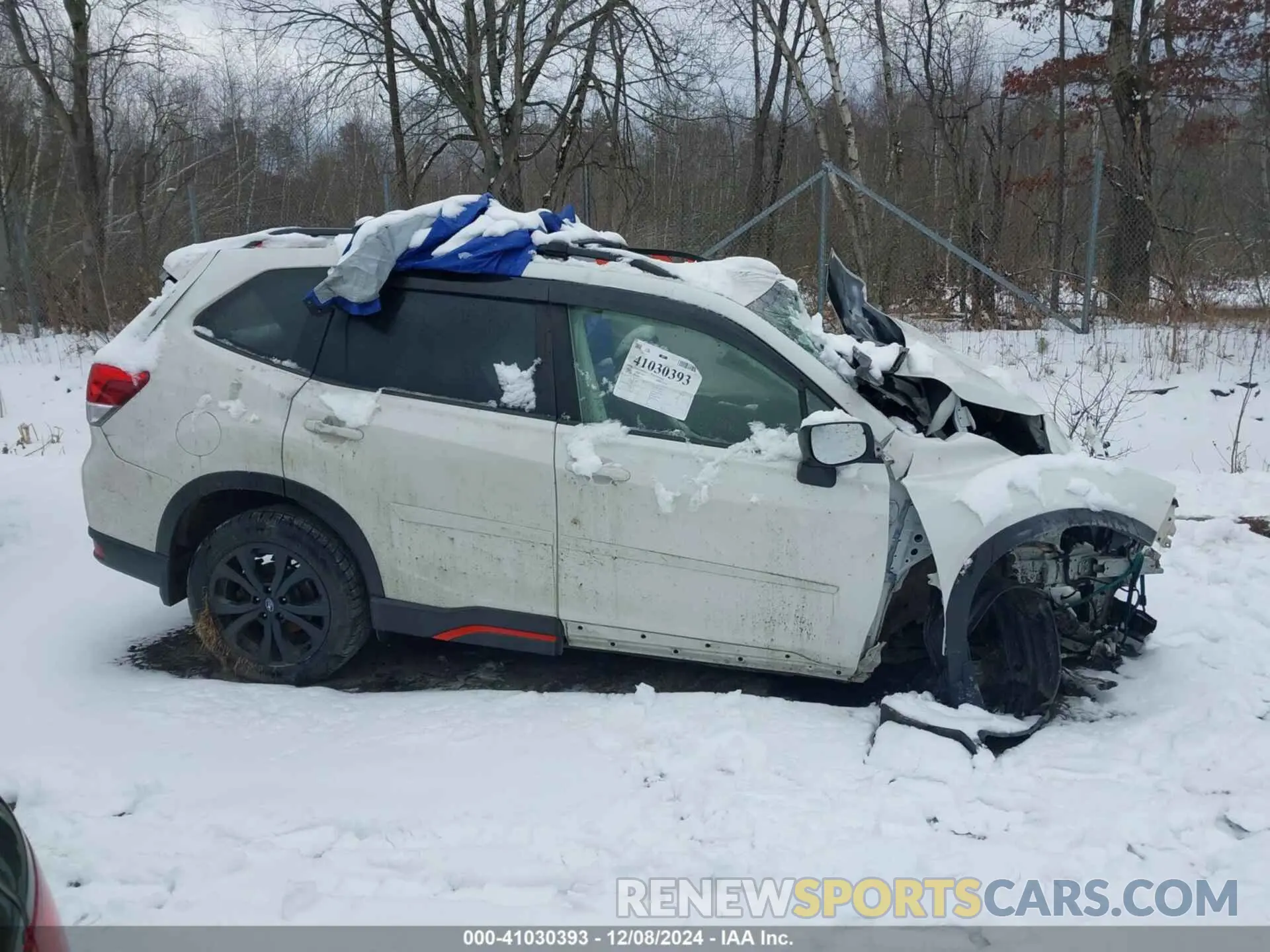 12 Photograph of a damaged car JF2SKARC4MH402716 SUBARU FORESTER 2021