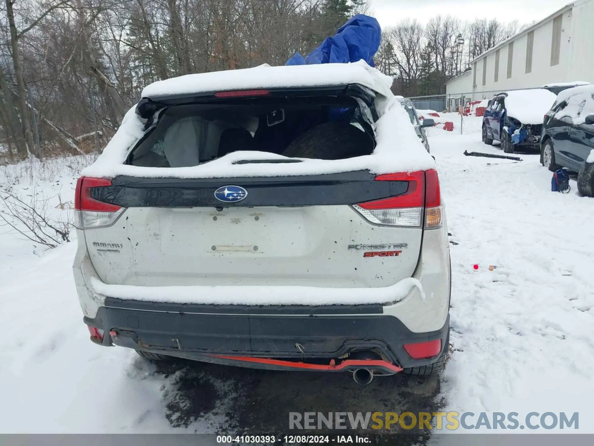 15 Photograph of a damaged car JF2SKARC4MH402716 SUBARU FORESTER 2021