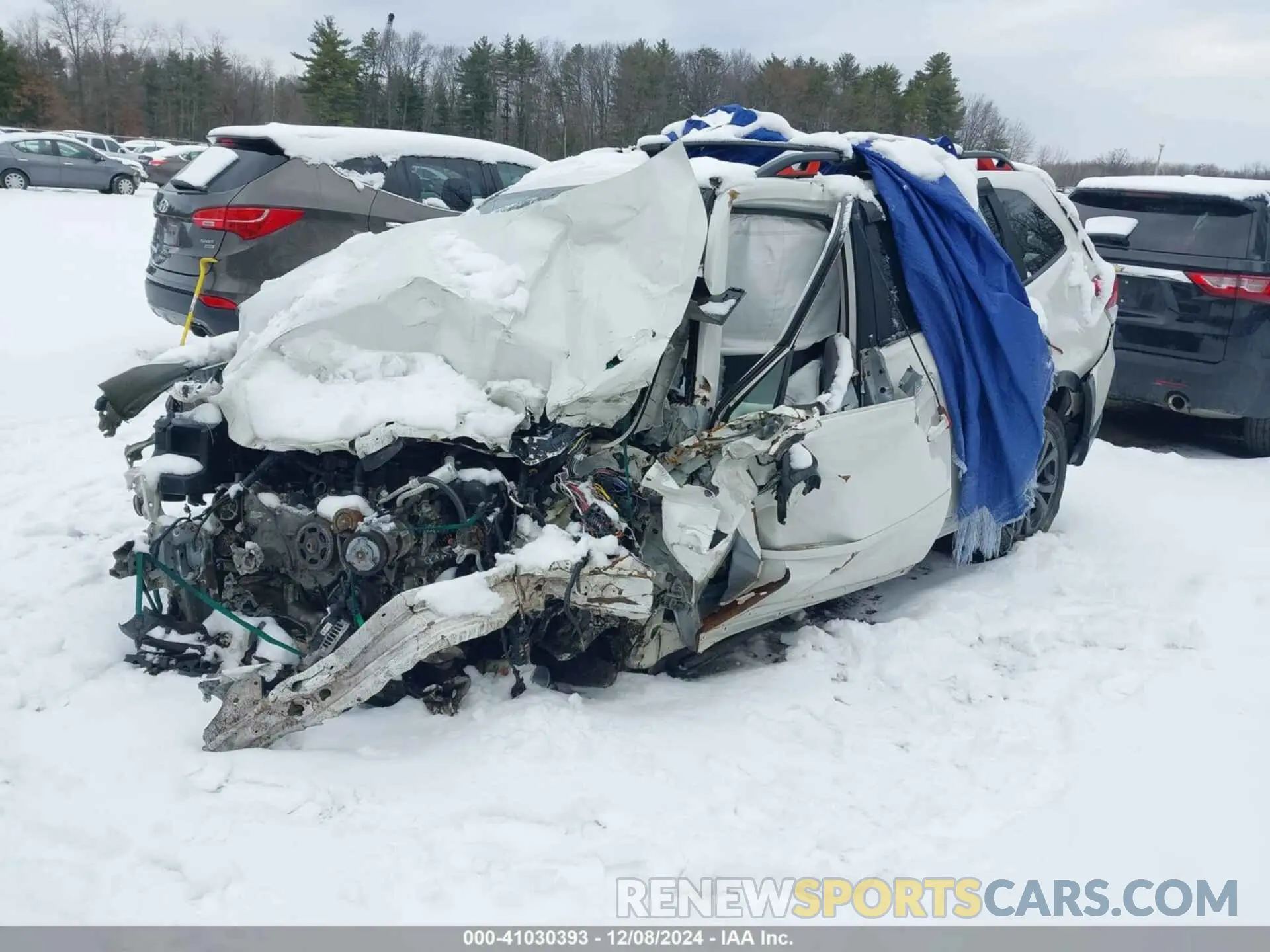 2 Photograph of a damaged car JF2SKARC4MH402716 SUBARU FORESTER 2021