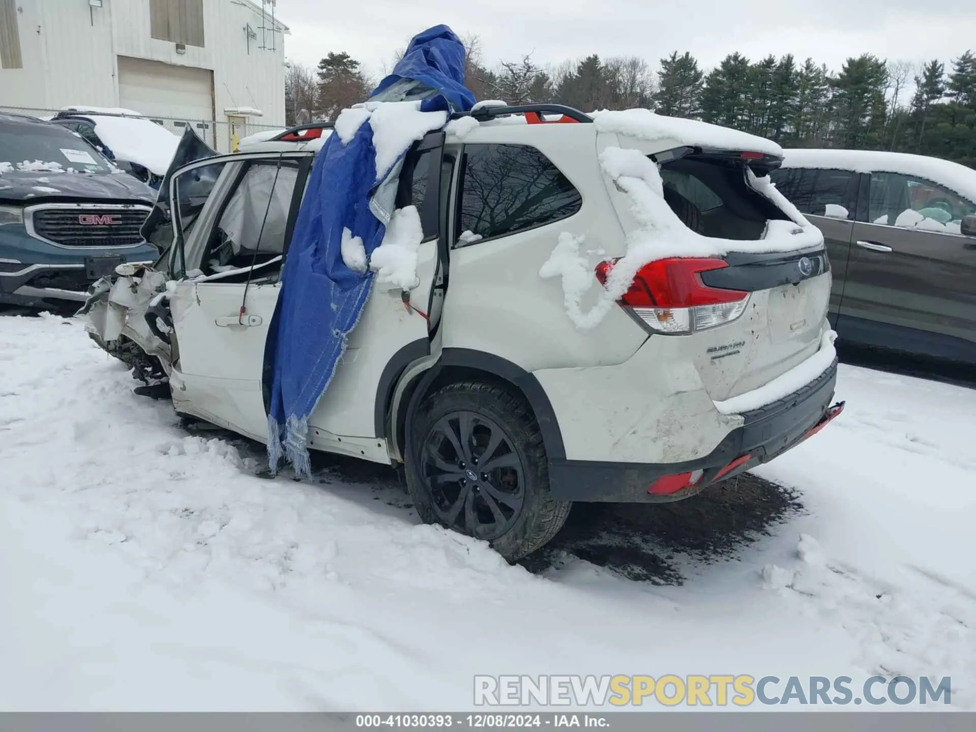 3 Photograph of a damaged car JF2SKARC4MH402716 SUBARU FORESTER 2021