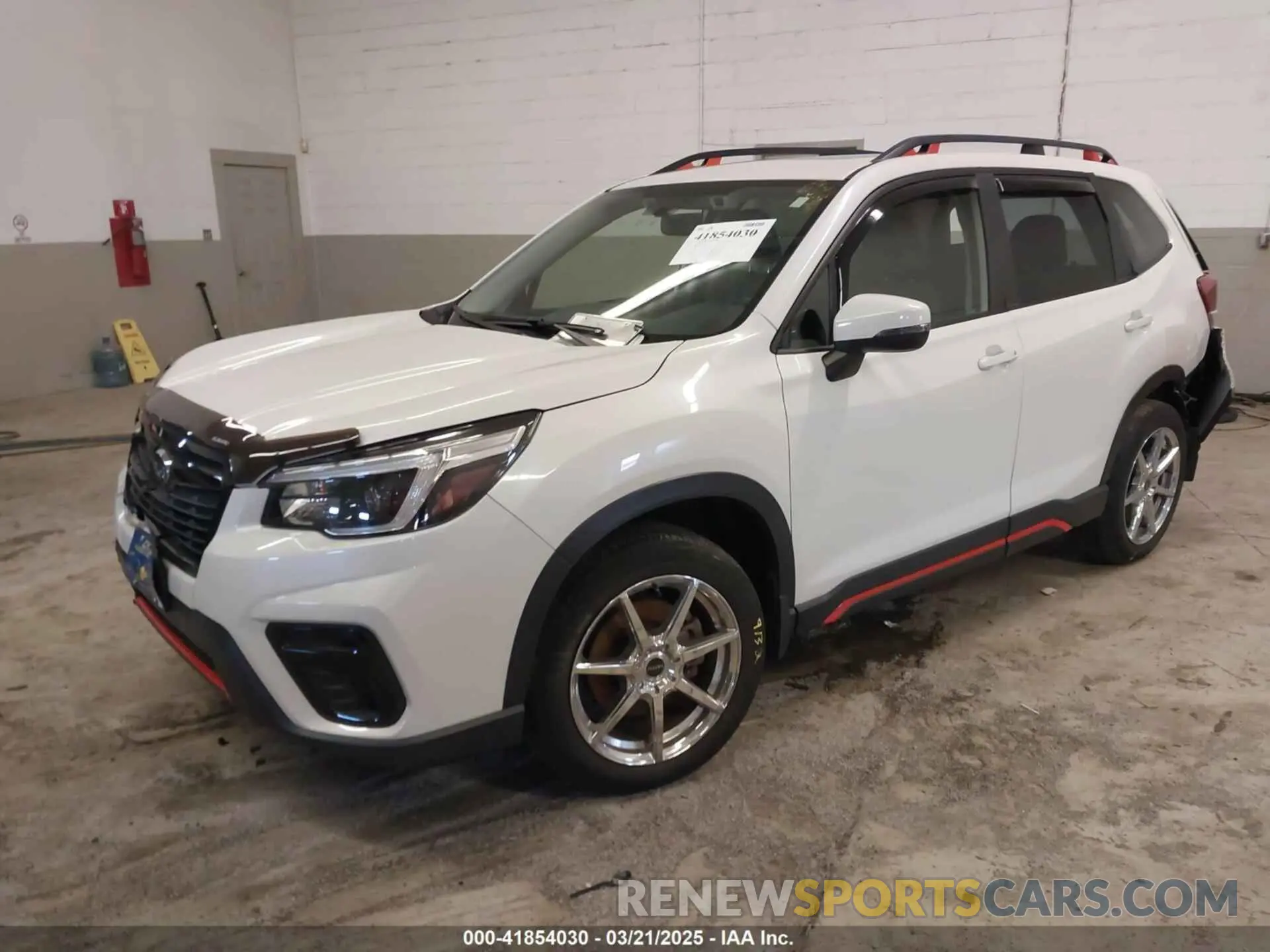 2 Photograph of a damaged car JF2SKARC5MH486657 SUBARU FORESTER 2021