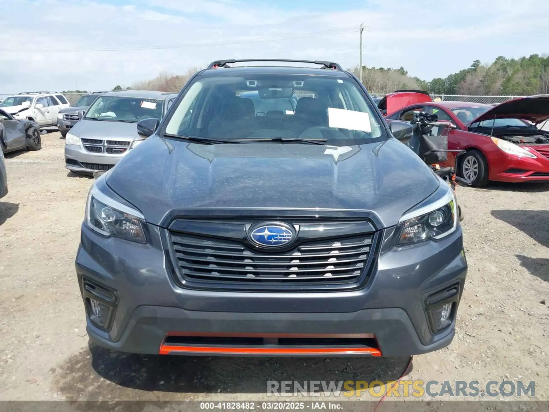 13 Photograph of a damaged car JF2SKARC5MH490062 SUBARU FORESTER 2021