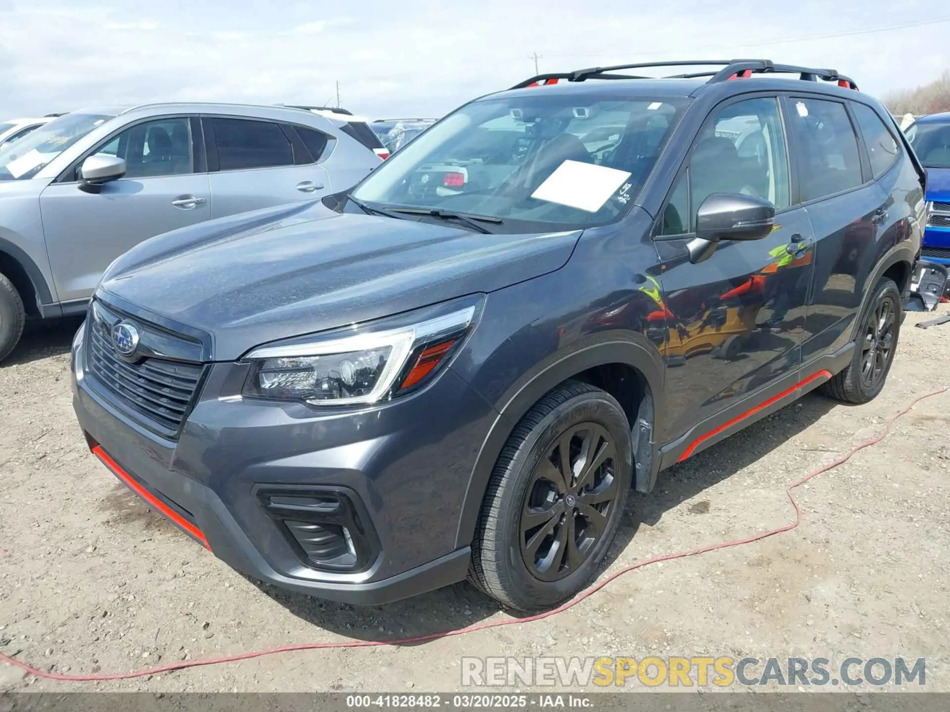2 Photograph of a damaged car JF2SKARC5MH490062 SUBARU FORESTER 2021