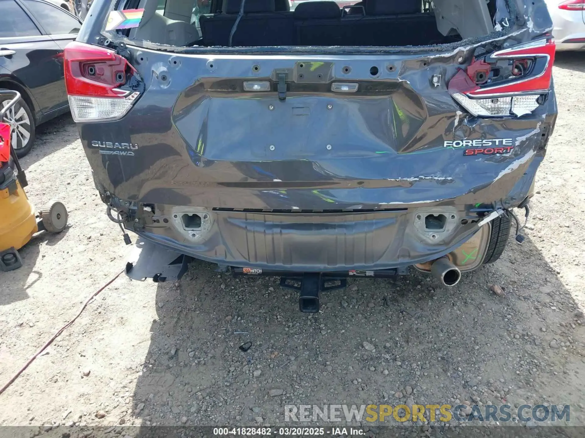 6 Photograph of a damaged car JF2SKARC5MH490062 SUBARU FORESTER 2021