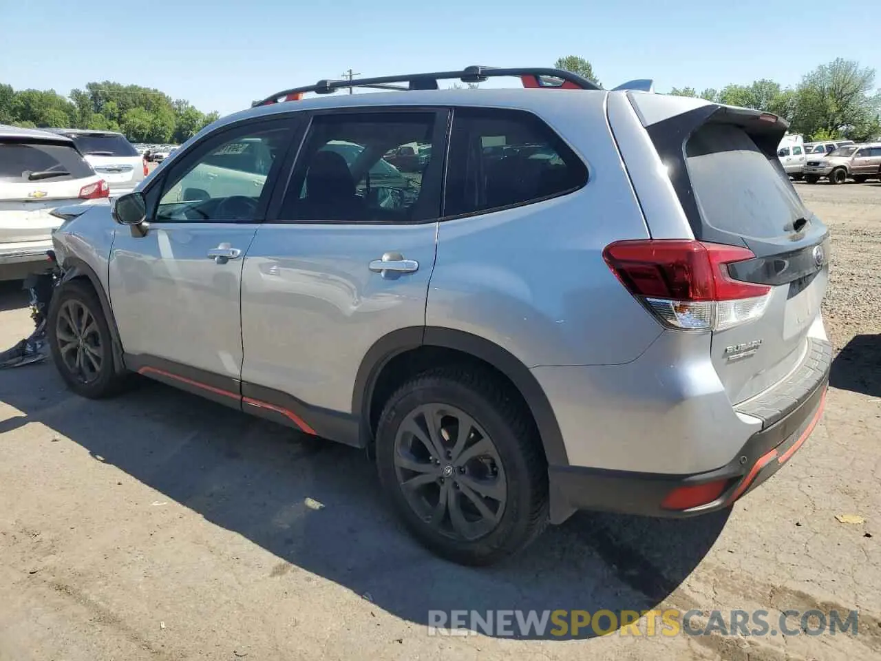 2 Photograph of a damaged car JF2SKARC5MH511122 SUBARU FORESTER 2021