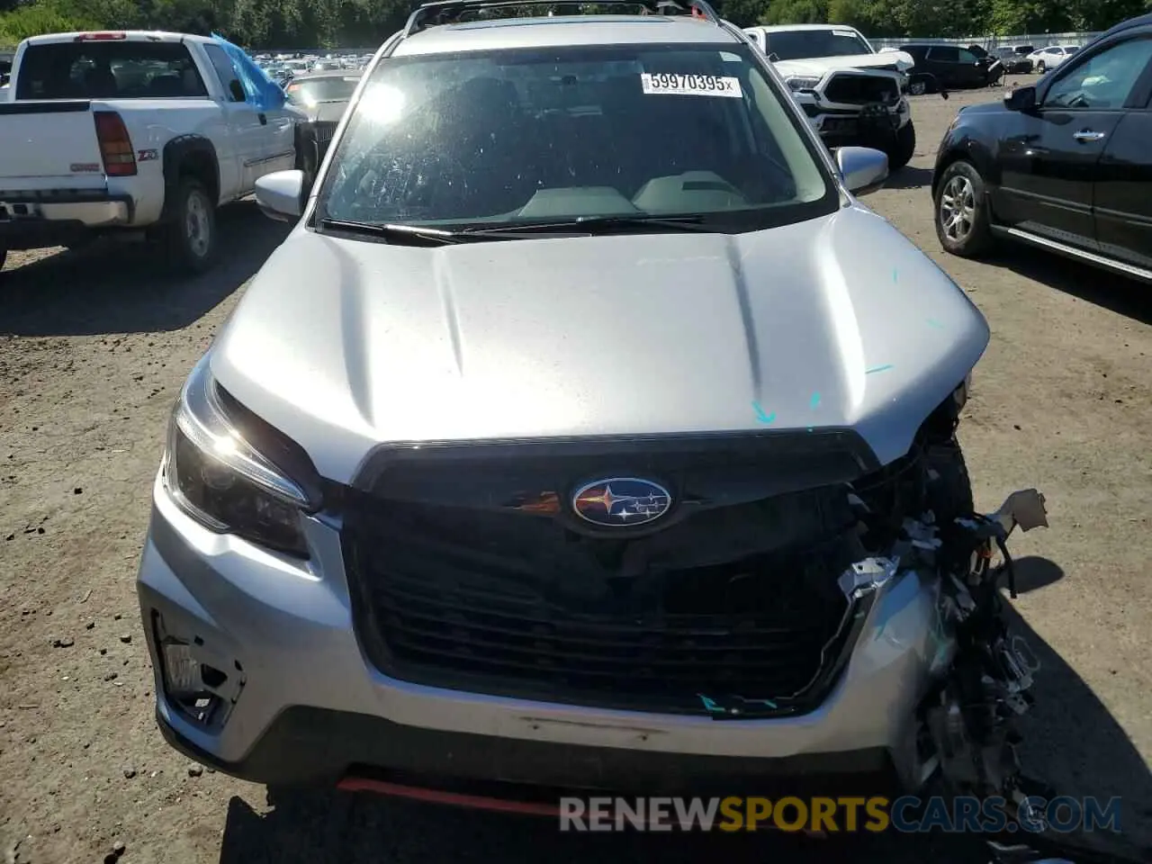 5 Photograph of a damaged car JF2SKARC5MH511122 SUBARU FORESTER 2021