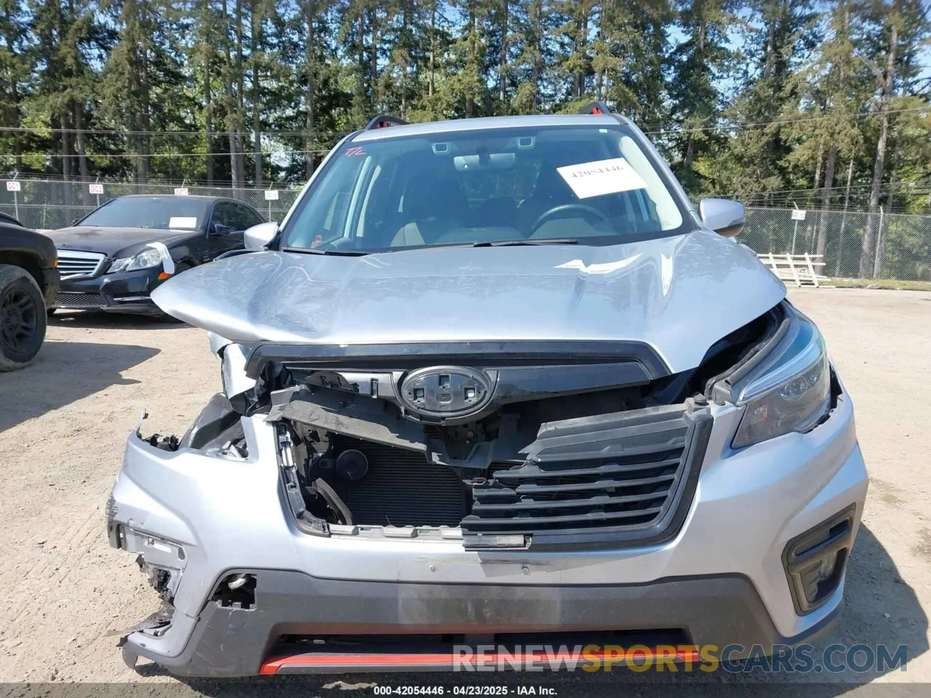 12 Photograph of a damaged car JF2SKARC6MH422367 SUBARU FORESTER 2021