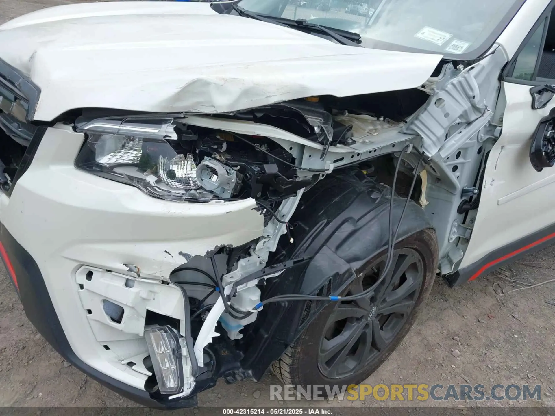6 Photograph of a damaged car JF2SKARC6MH452064 SUBARU FORESTER 2021