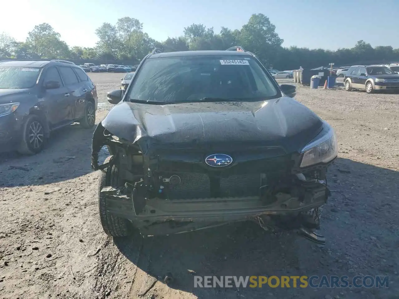 5 Photograph of a damaged car JF2SKARC6MH551287 SUBARU FORESTER 2021