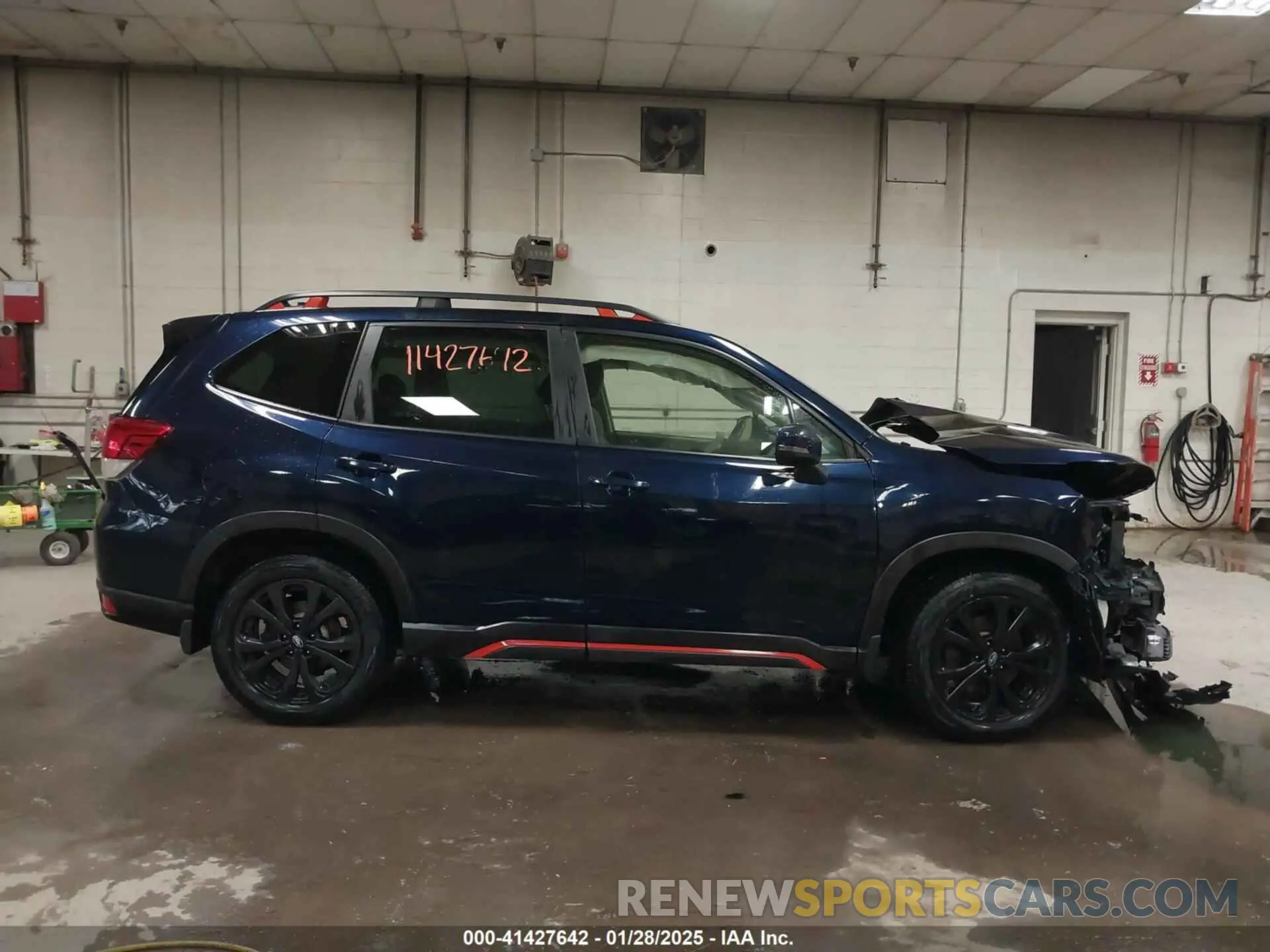 14 Photograph of a damaged car JF2SKARC7MH406601 SUBARU FORESTER 2021